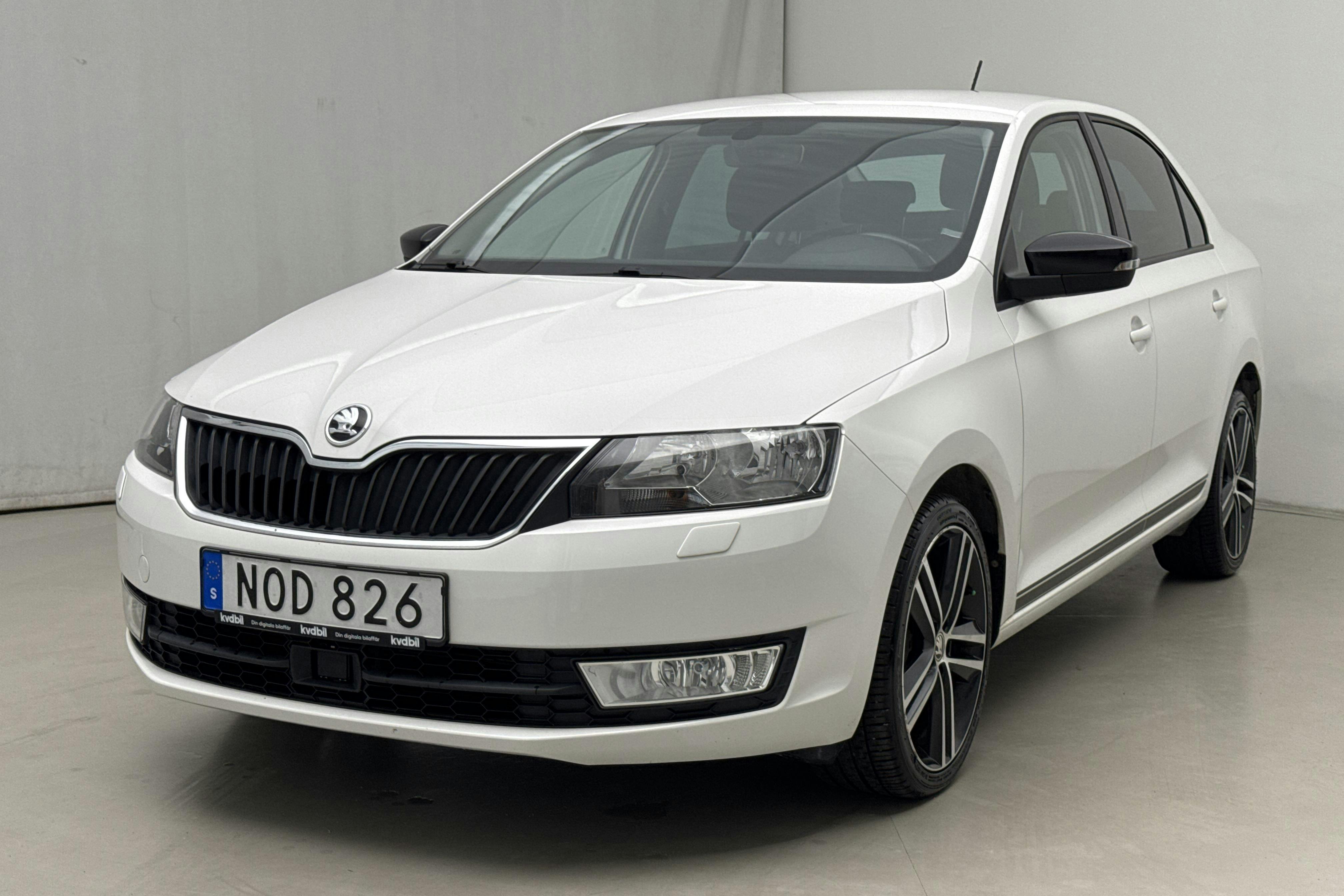 Skoda Rapid 1.2 TSI (110hk) - 109 230 km - Manuaalinen - valkoinen - 2016