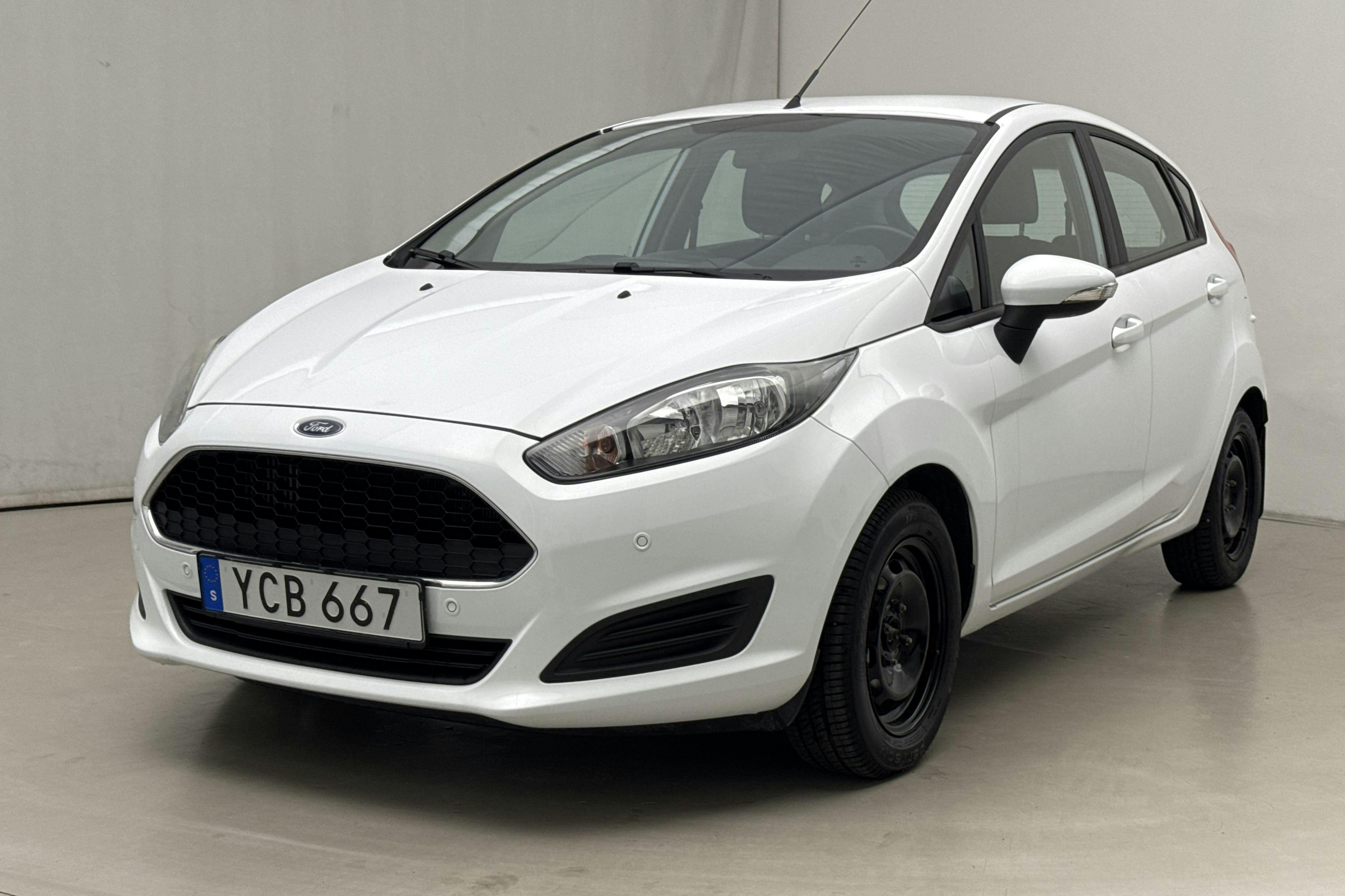Ford Fiesta 1.5 TDCi Econetic 5dr (95hk) - 14 930 mil - Manuell - vit - 2016