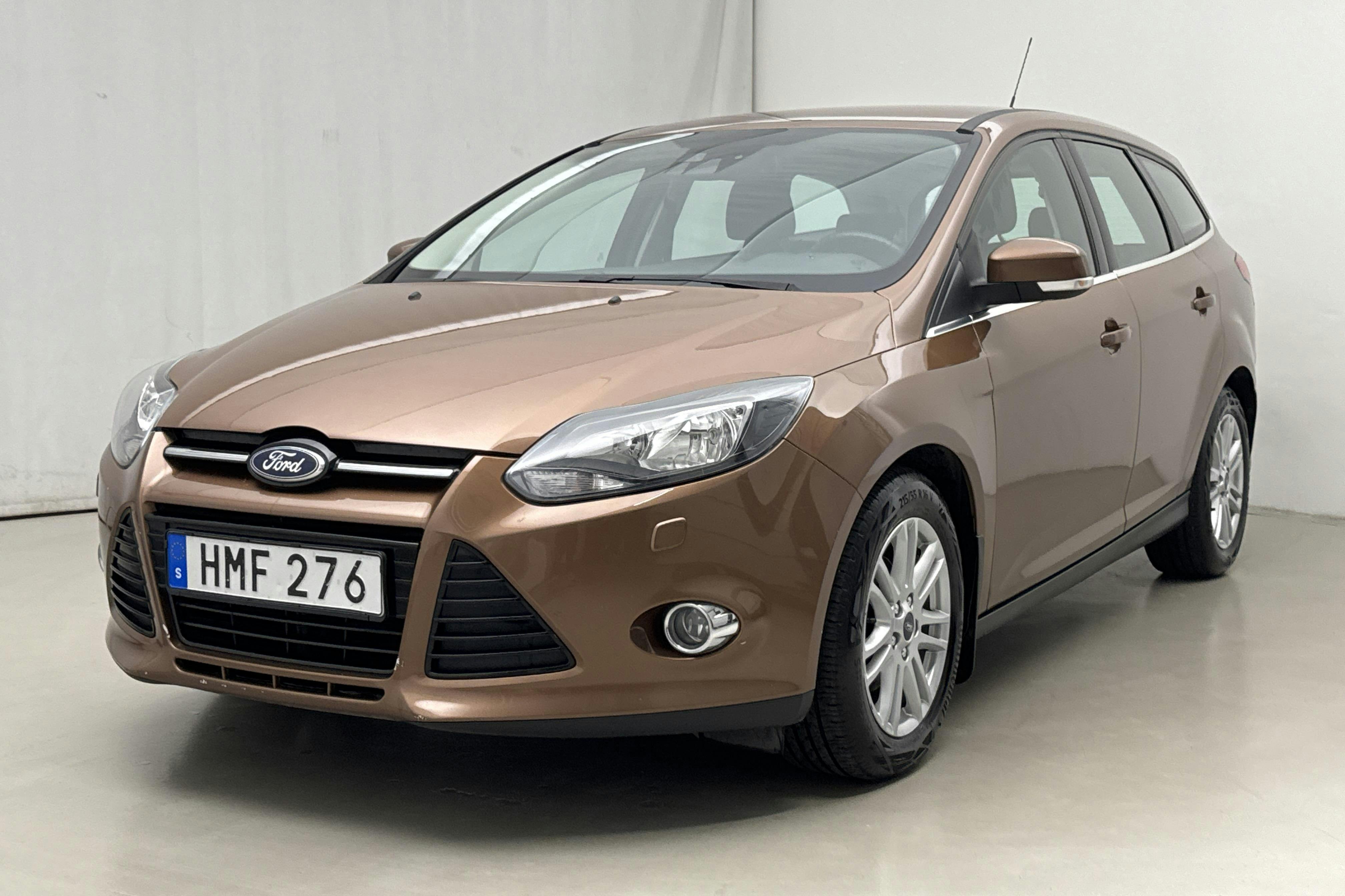 Ford Focus 1.0 EcoBoost Kombi (100hk) - 18 011 mil - Manuell - brun - 2014