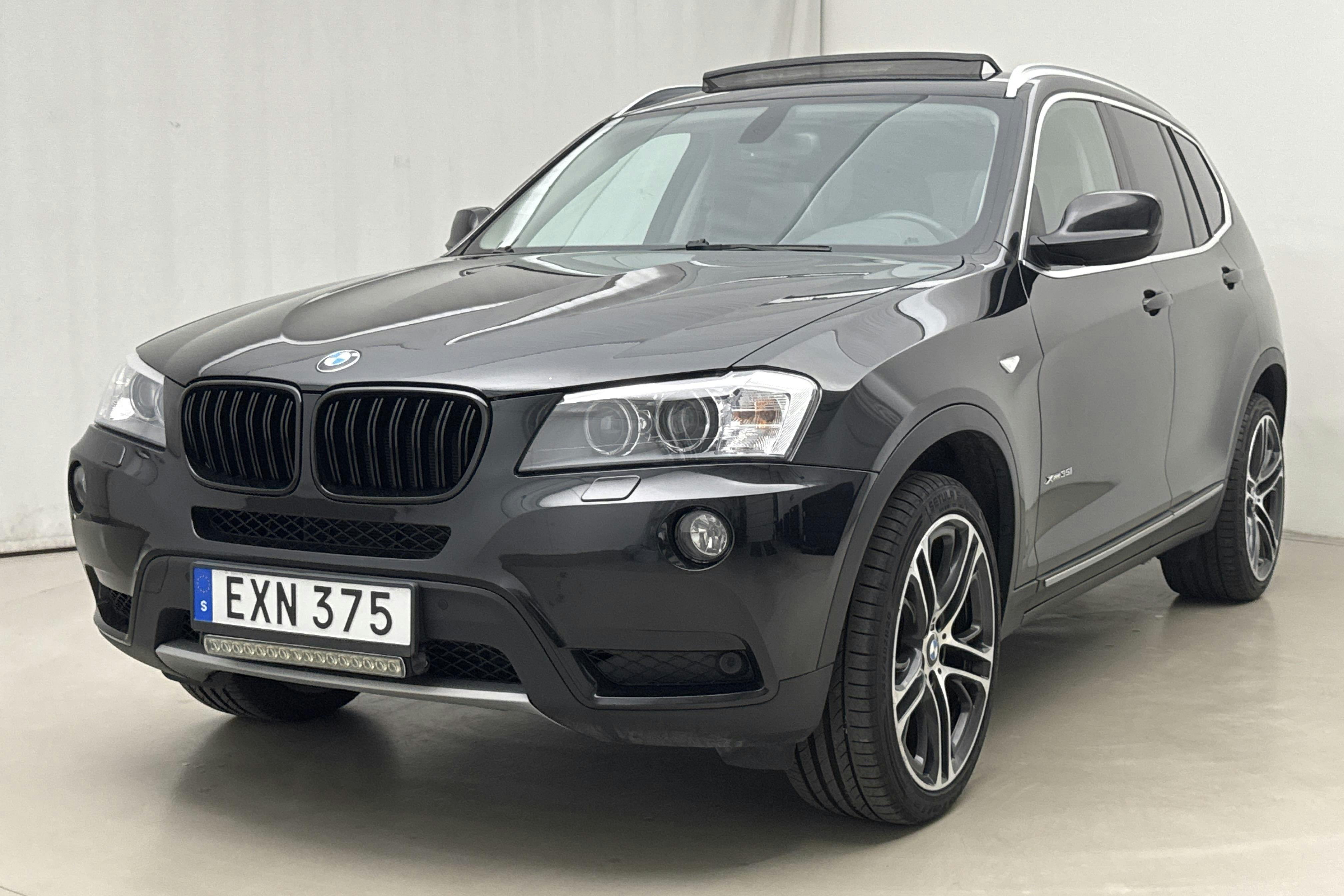 BMW X3 xDrive35i, F25 (306hk) - 169 970 km - Automatic - black - 2012