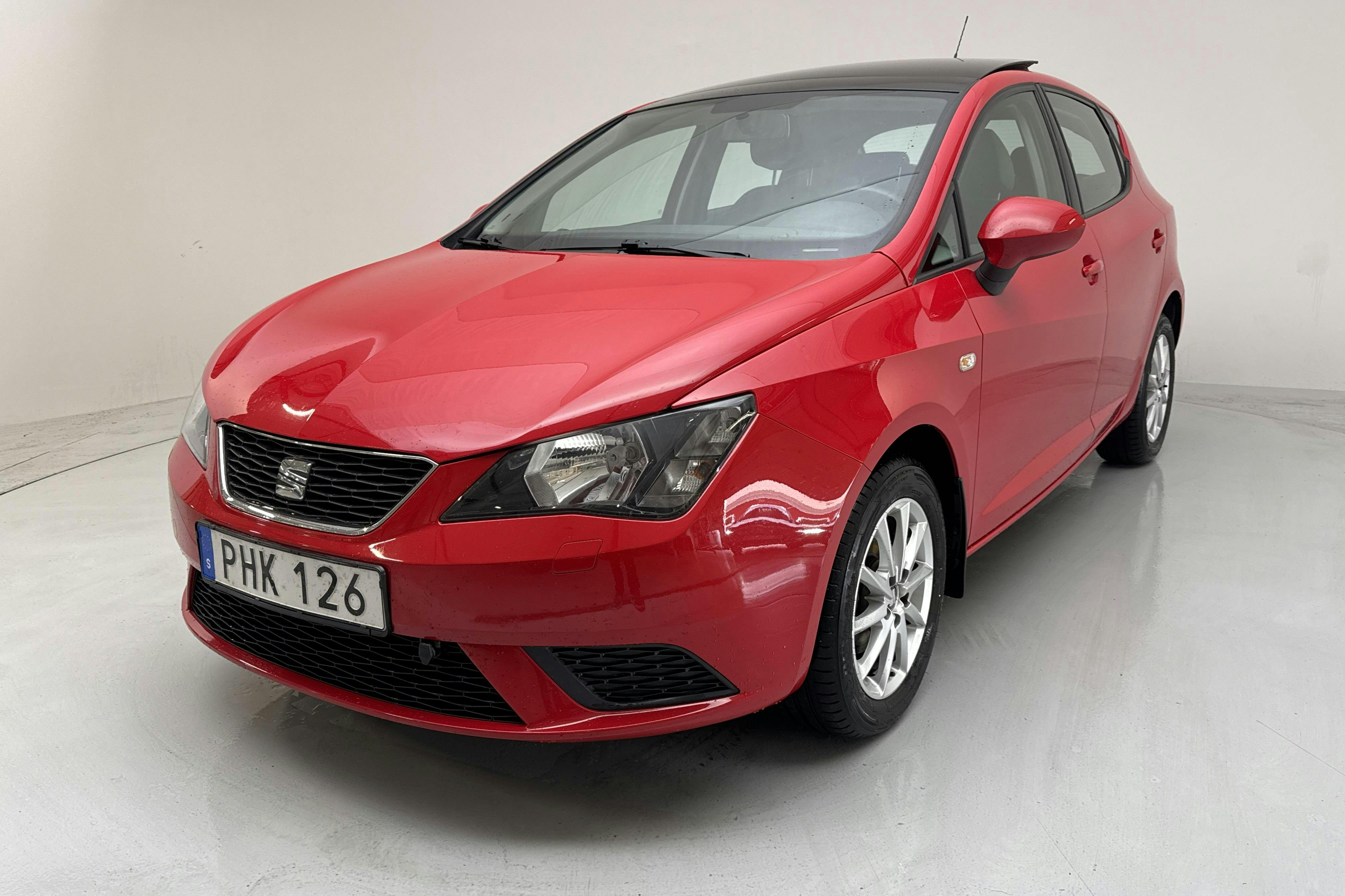Seat Ibiza 1.2 TSI 5dr (90hk) - 88 840 km - Manual - red - 2017