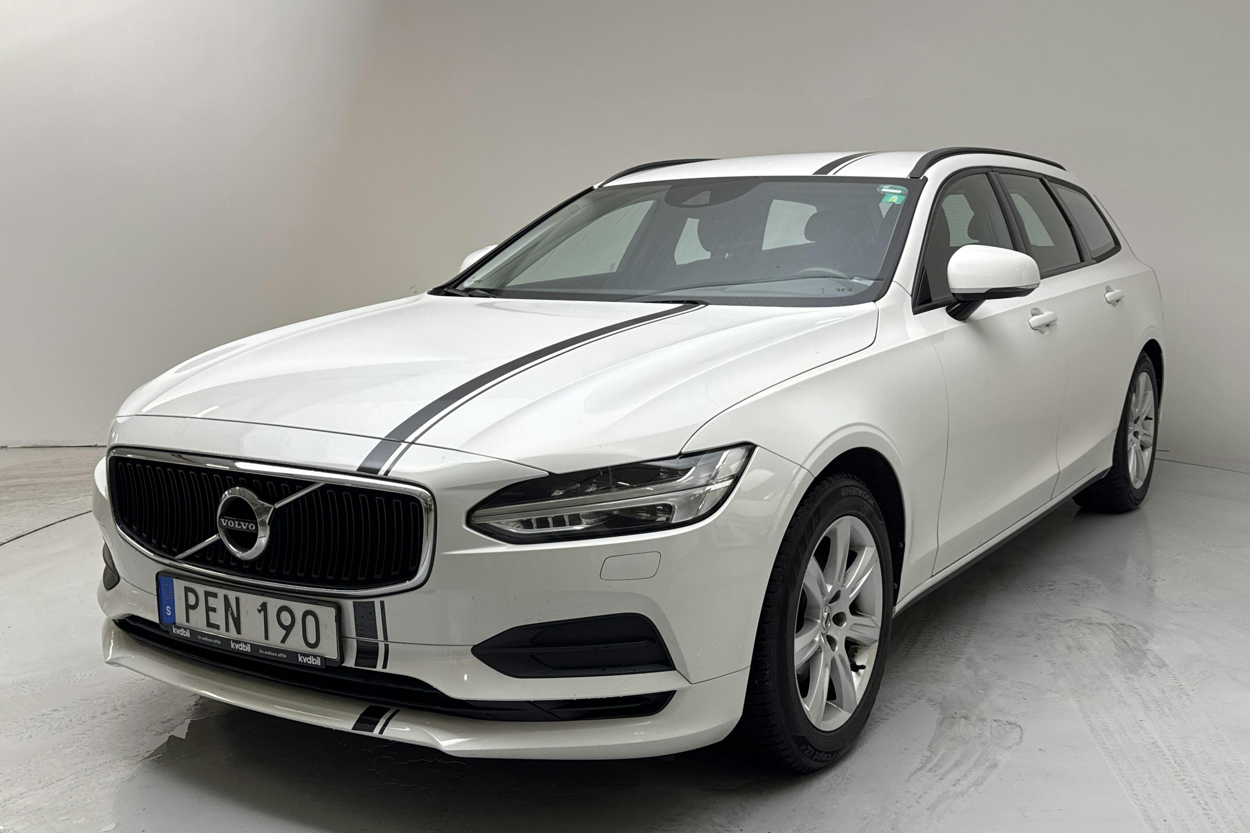 Volvo V90 D3 (150hk) - 189 260 km - Manual - white - 2017