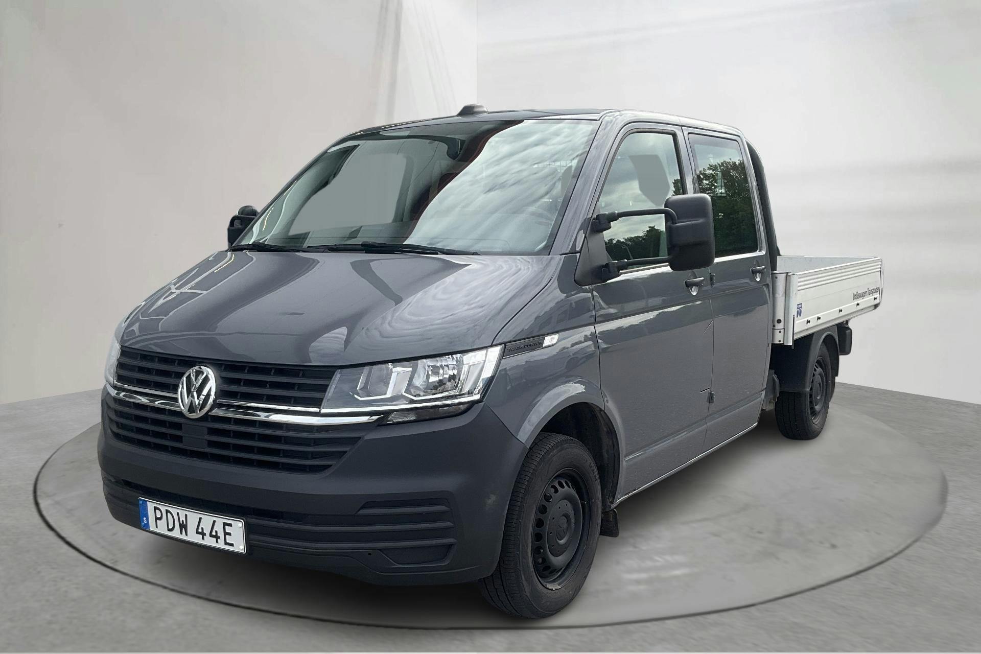 VW Transporter Pickup T6.1 TDI (110hk) - 8 403 mil - Manuell - grå - 2021