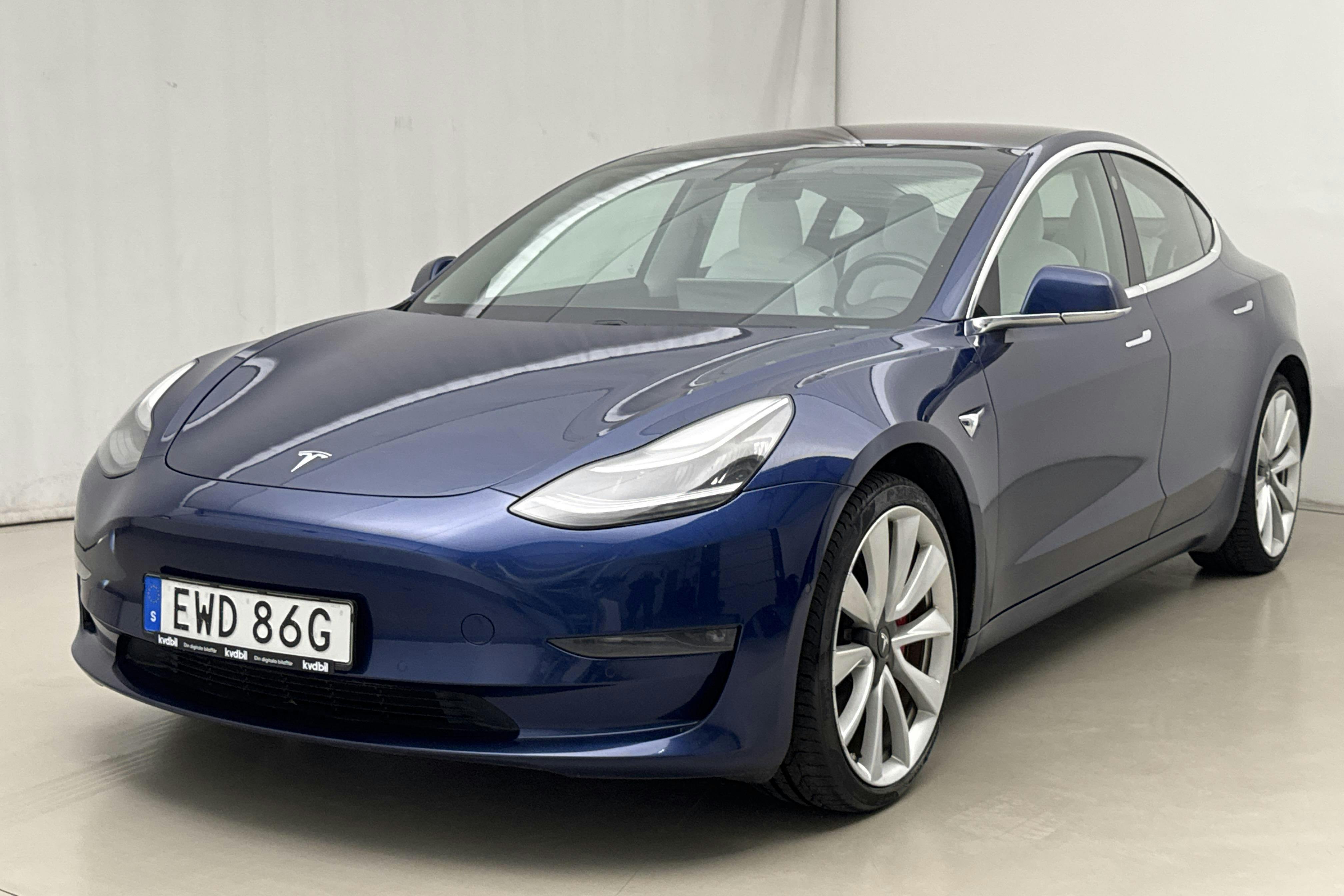 Tesla Model 3 Performance AWD - 109 060 km - Automatic - blue - 2019