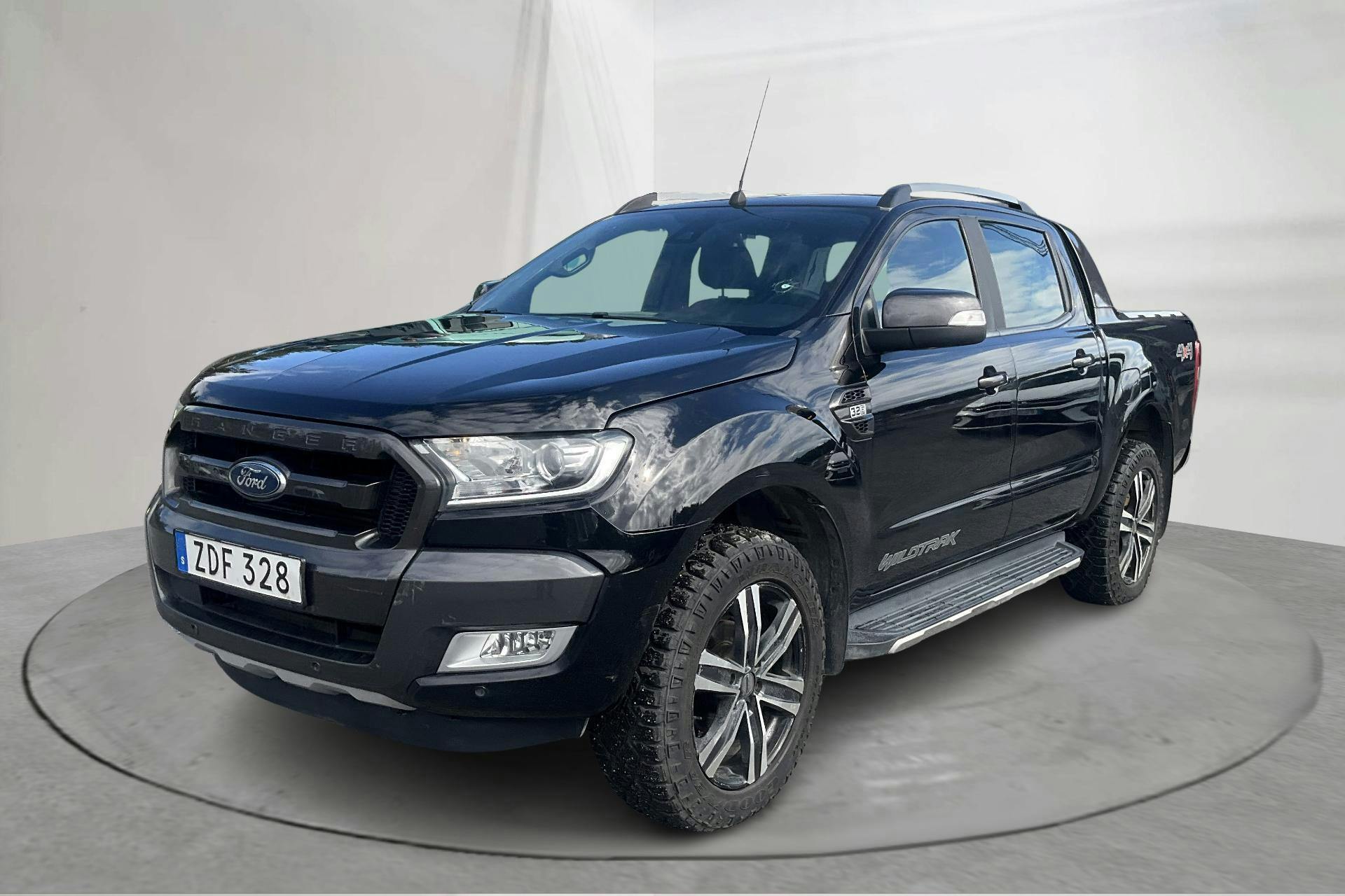 Ford Ranger 3.2 TDCi 4WD (200hk) - 152 620 km - Automatyczna - czarny - 2018