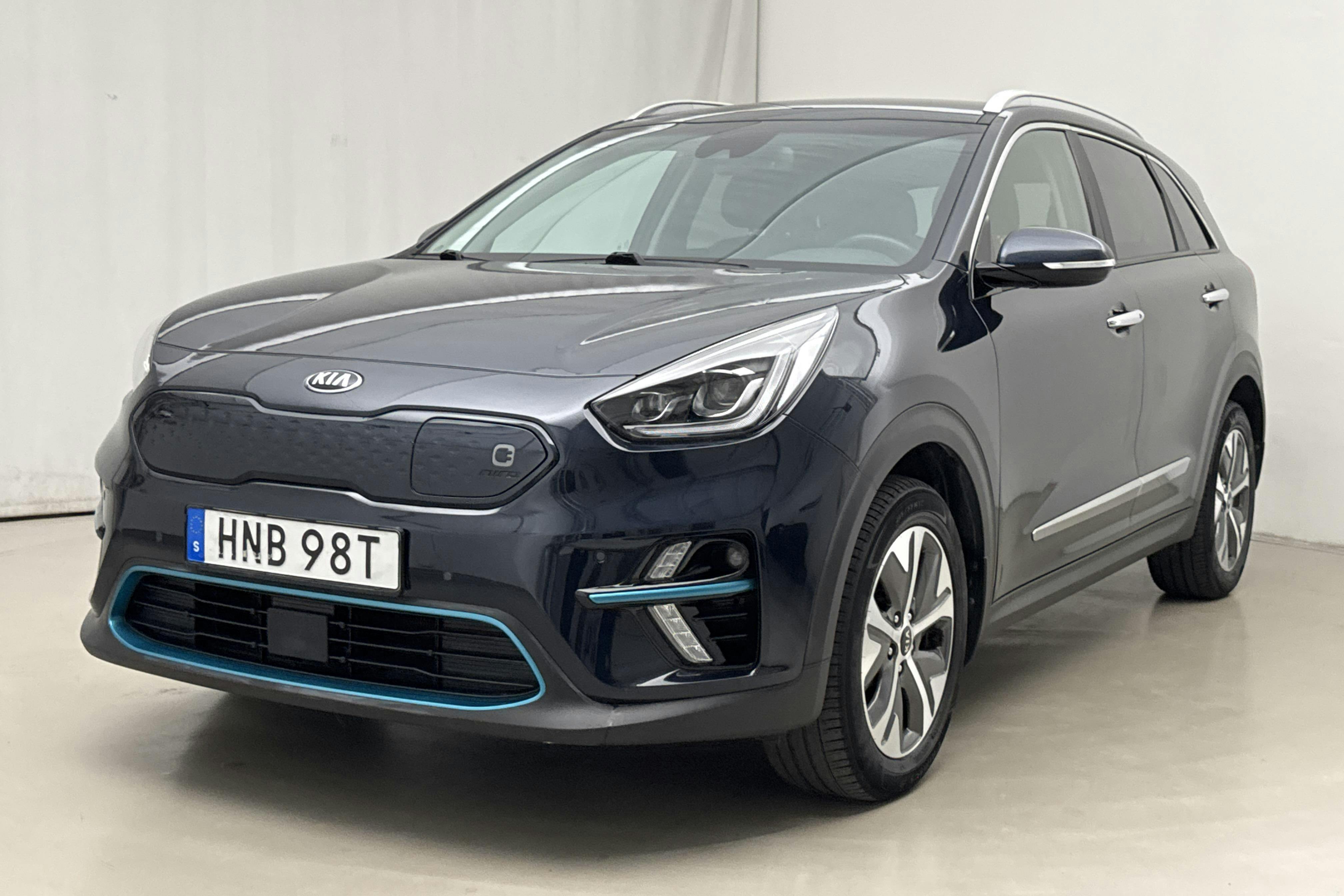 KIA e-Niro 64 kWh (204hk) - 5 639 mil - Automat - blå - 2021