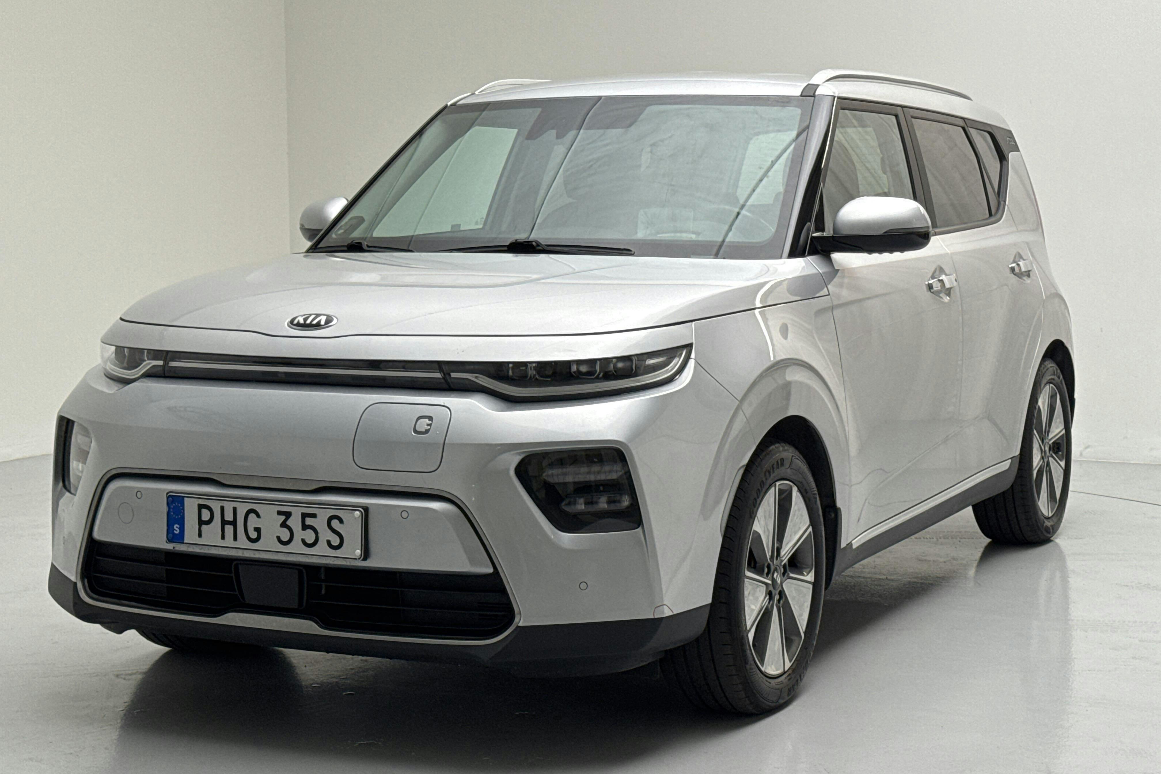 KIA e-Soul Long Range 64 kWh (204hk) - 8 212 mil - Automat - grå - 2021