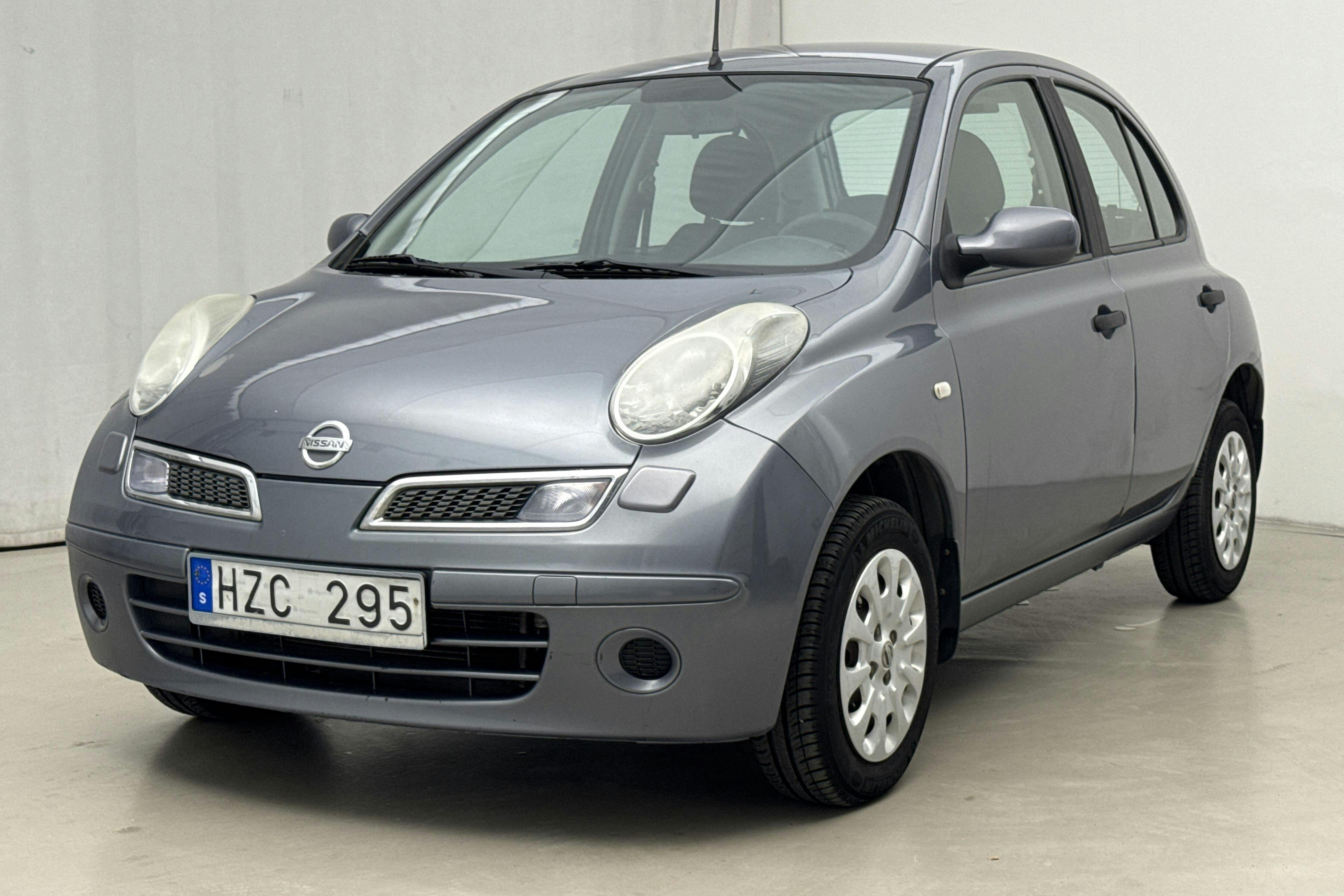 Nissan Micra 1.2 5dr (80hk) - 170 560 km - Manual - Light Blue - 2009