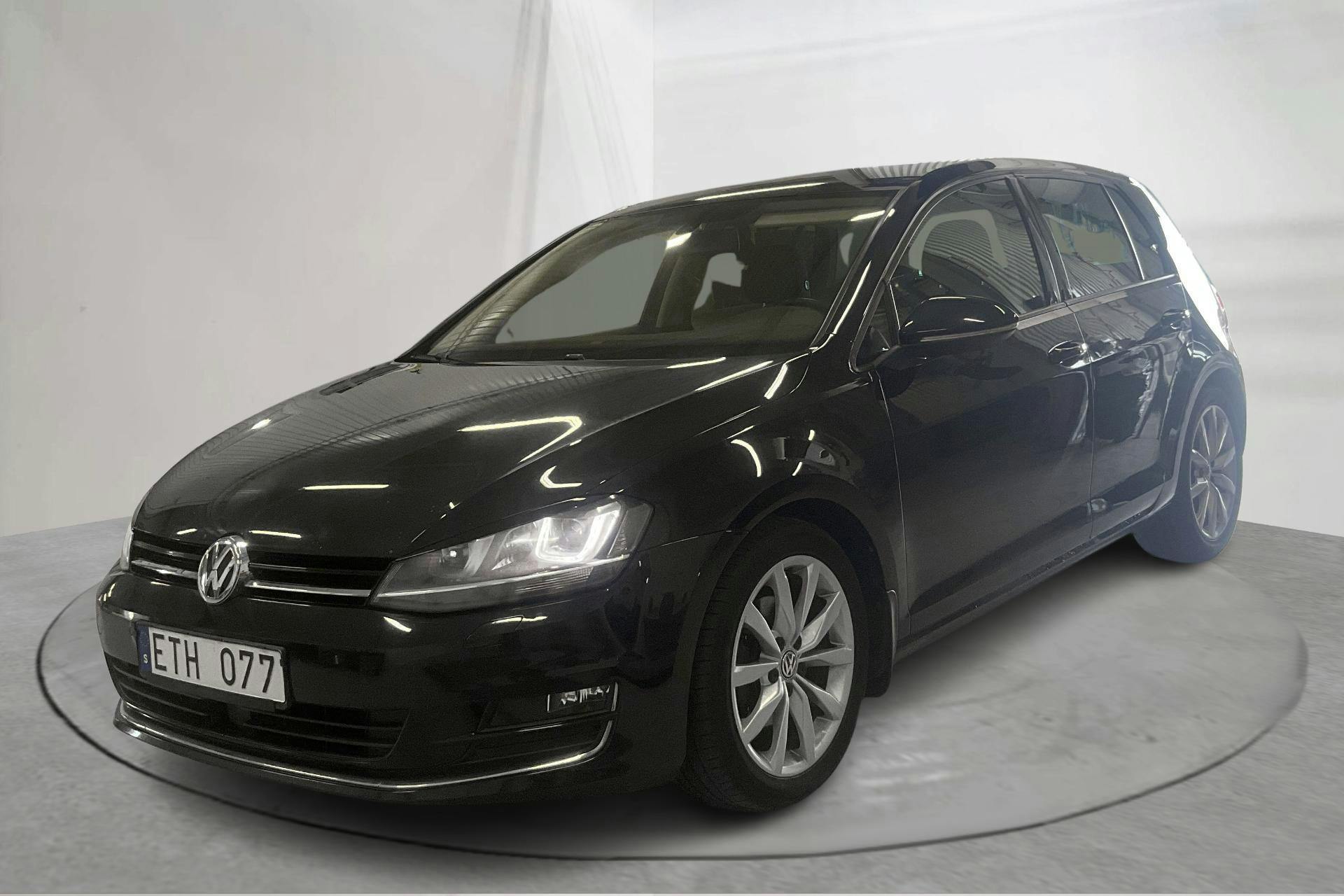 VW Golf VII 1.4 TSI 5dr (140hk) - 188 380 km - Käsitsi - must - 2014