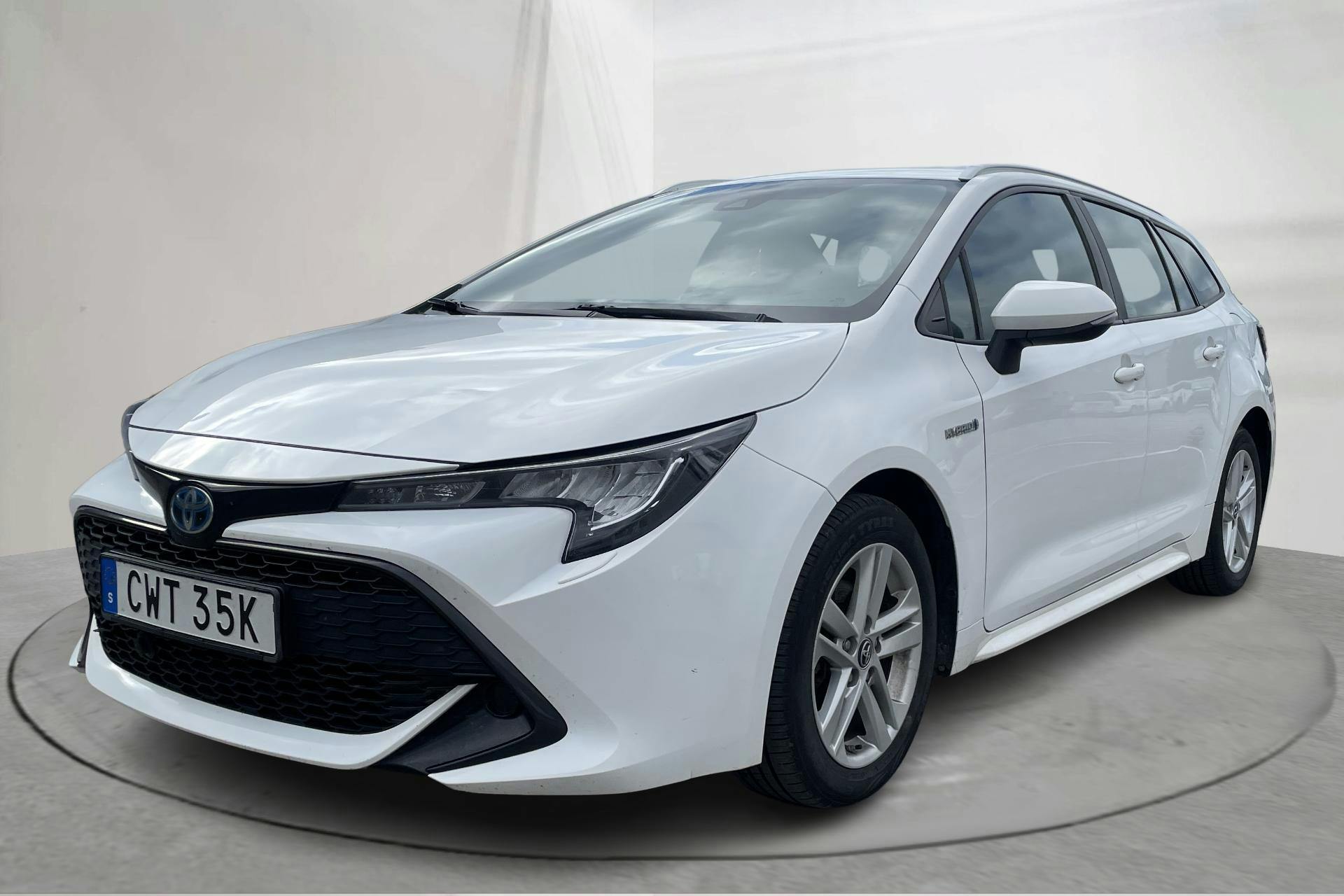 Toyota Corolla 1.8 Hybrid Touring Sports (122hk) - 7 752 mil - Automat - vit - 2019