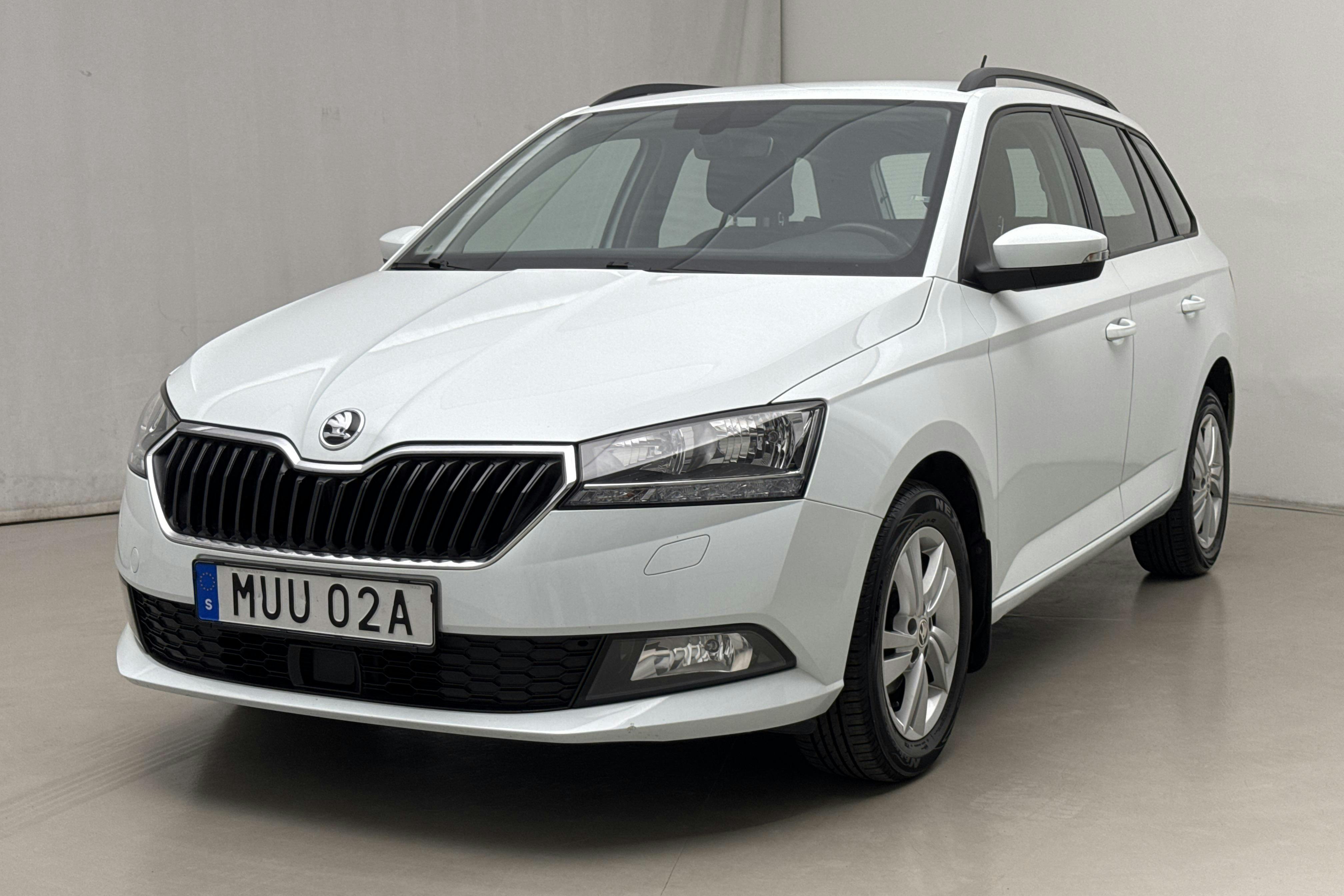 Skoda Fabia 1.0 TSI Kombi (95hk) - 68 610 km - Käsitsi - valge - 2020