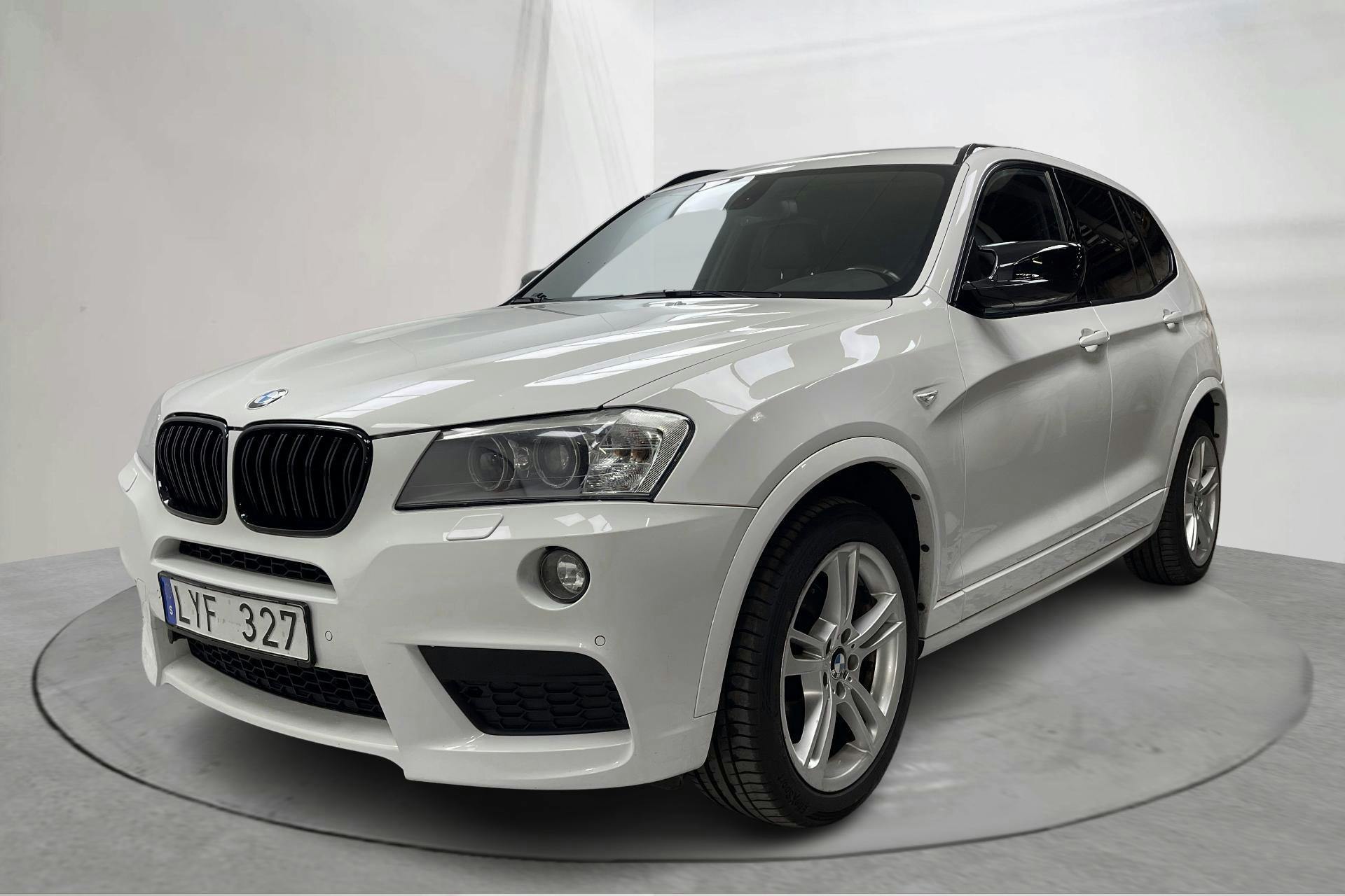 BMW X3 xDrive20d, F25 (184hk) - 25 793 mil - Manuell - vit - 2011