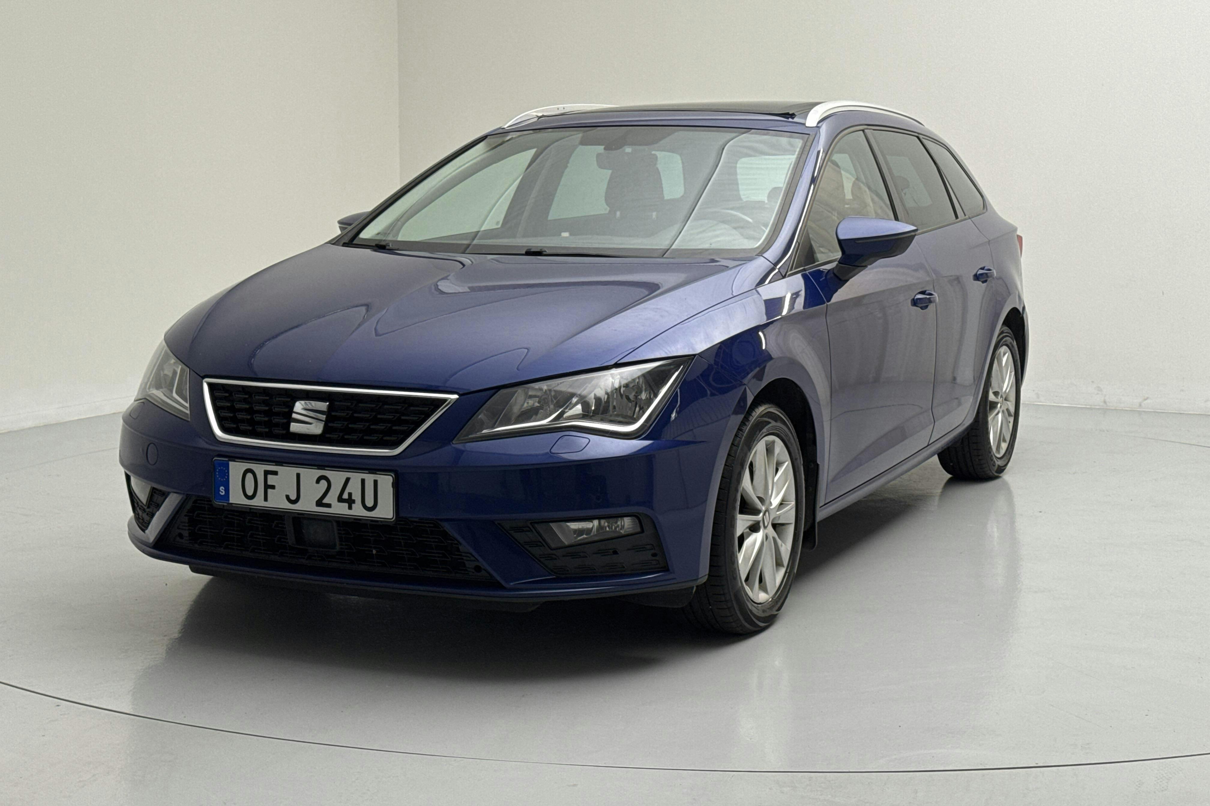Seat Leon 1.5 TGI ST (130hk) - 278 240 km - Automaatne - sinine - 2020