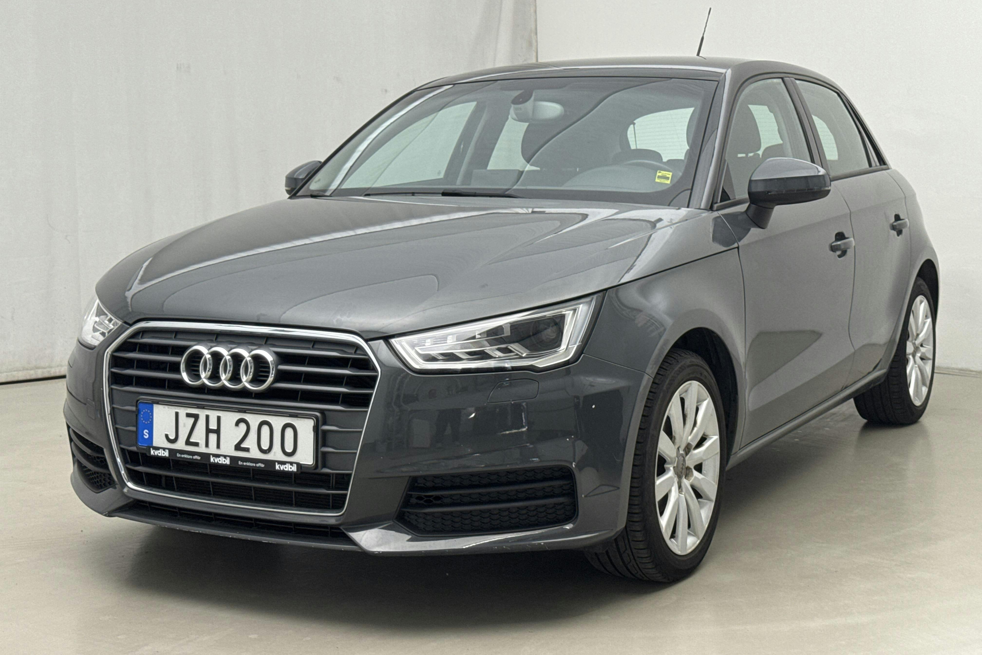 Audi A1 1.0 TFSI Sportback (95hk) - 70 590 km - Manual - gray - 2016