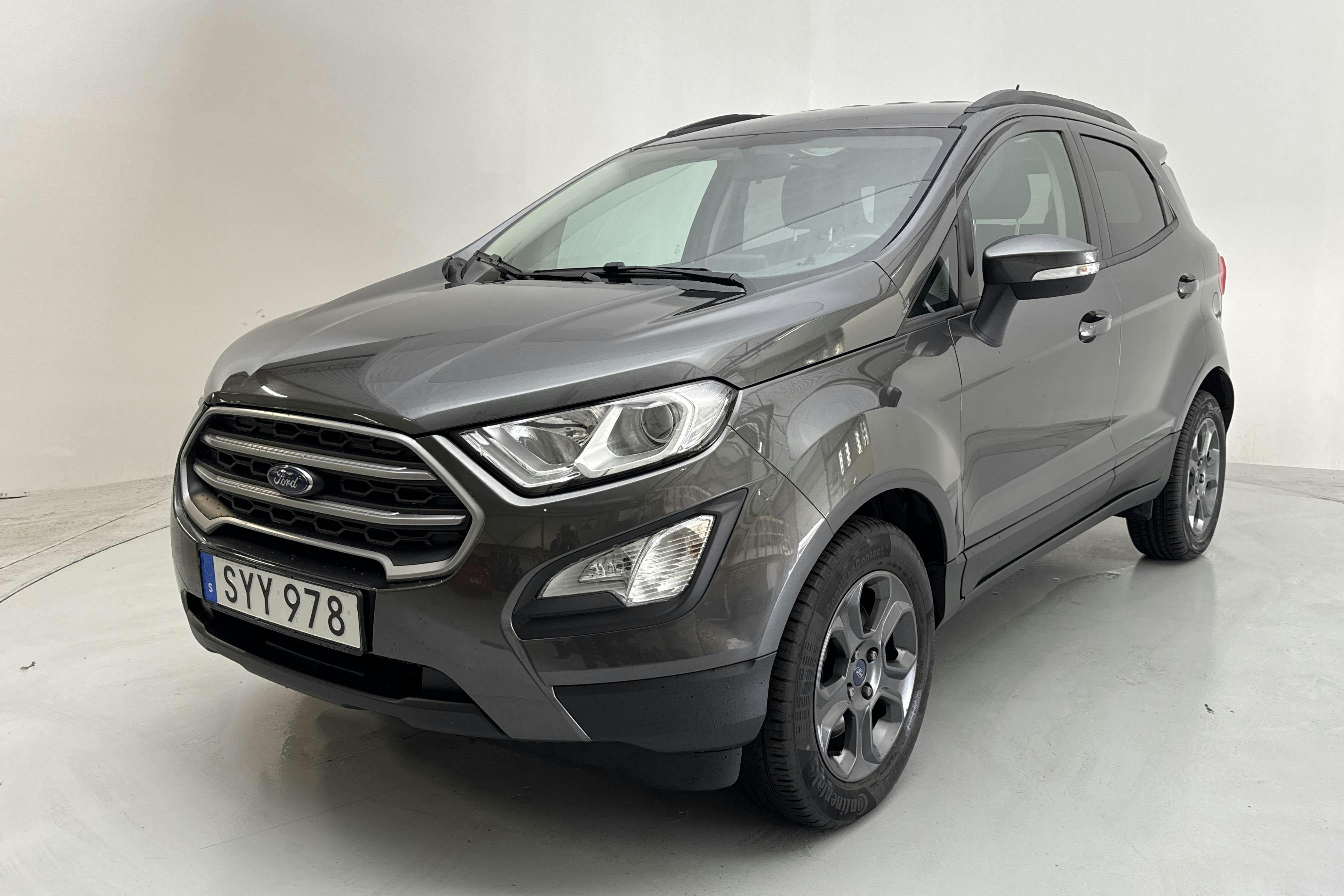 Ford Ecosport 1.0T EcoBoost (125hk) - 61 880 km - Manual - Dark Grey - 2018