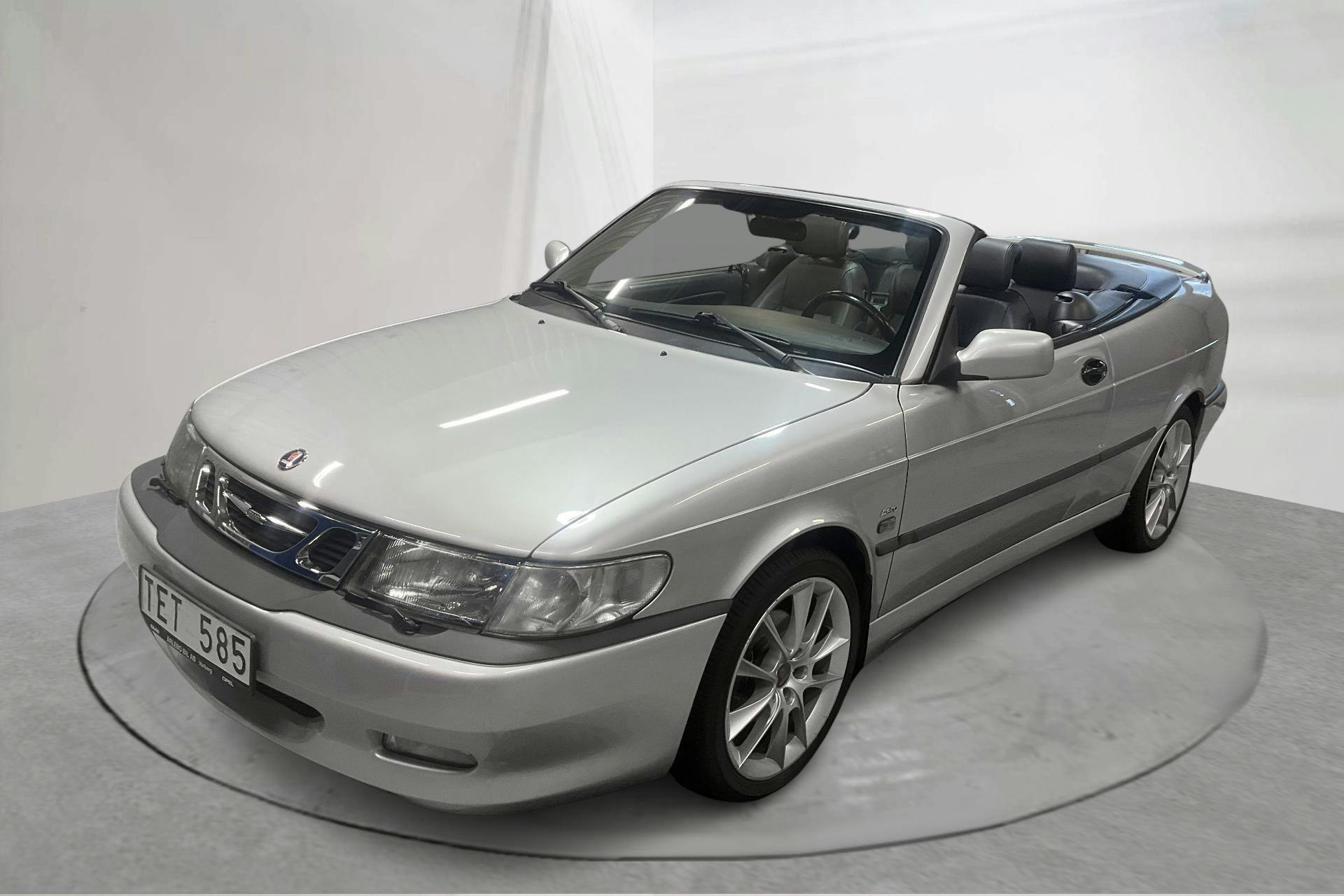 Saab 9-3 2.0T Aero Cabriolet (205hk) - 13 062 mil - Manuell - Light Grey - 2002