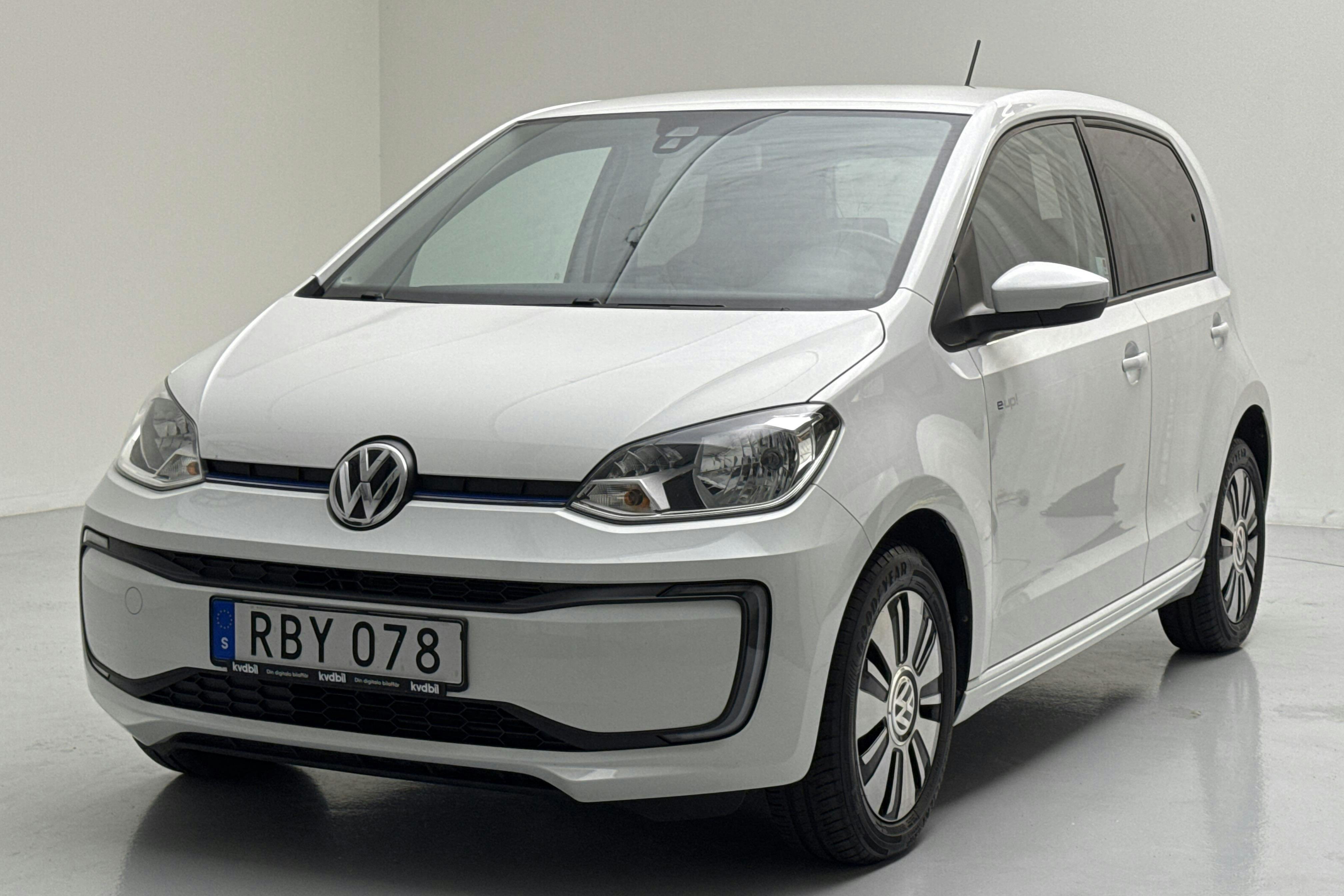 VW e-up! (83hk) - 2 192 mil - Automat - vit - 2017