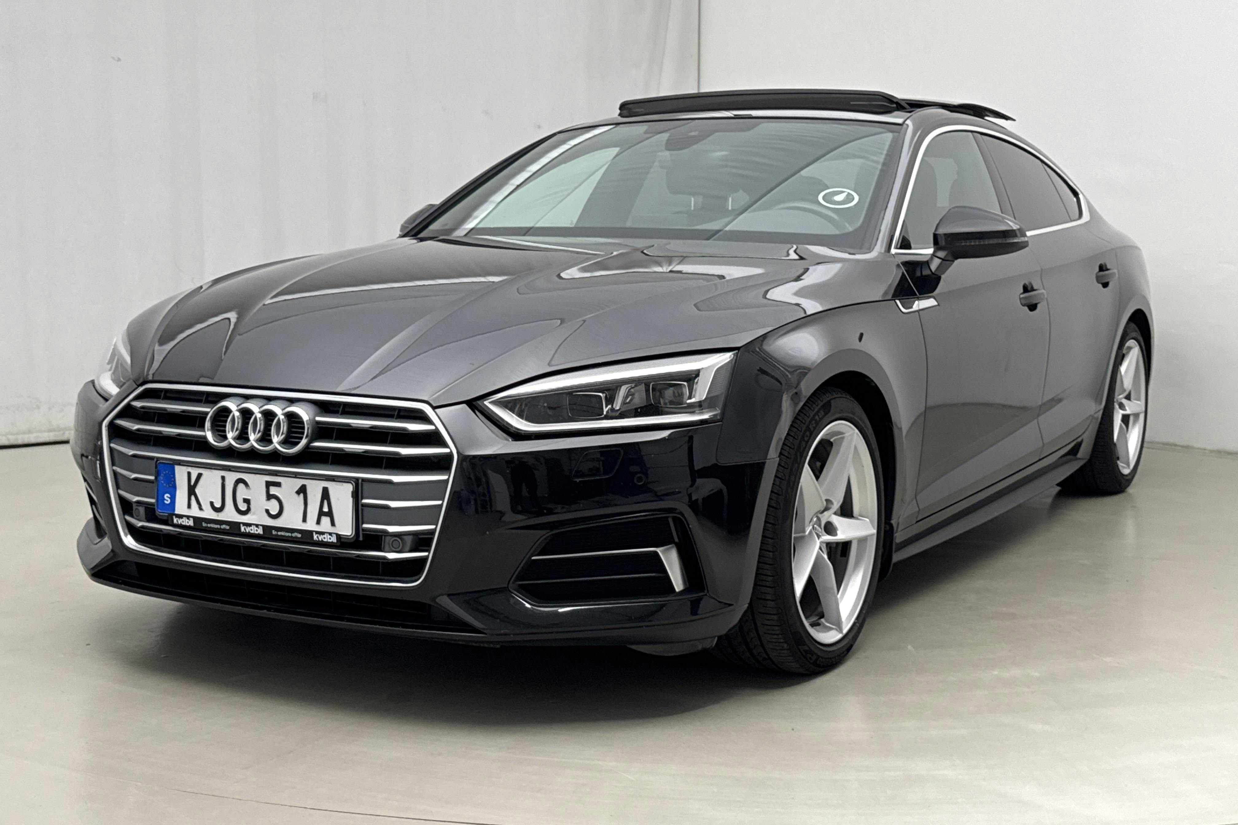 Audi A5 Sportback 40 TDI (190hk) - 12 657 mil - Automat - svart - 2019