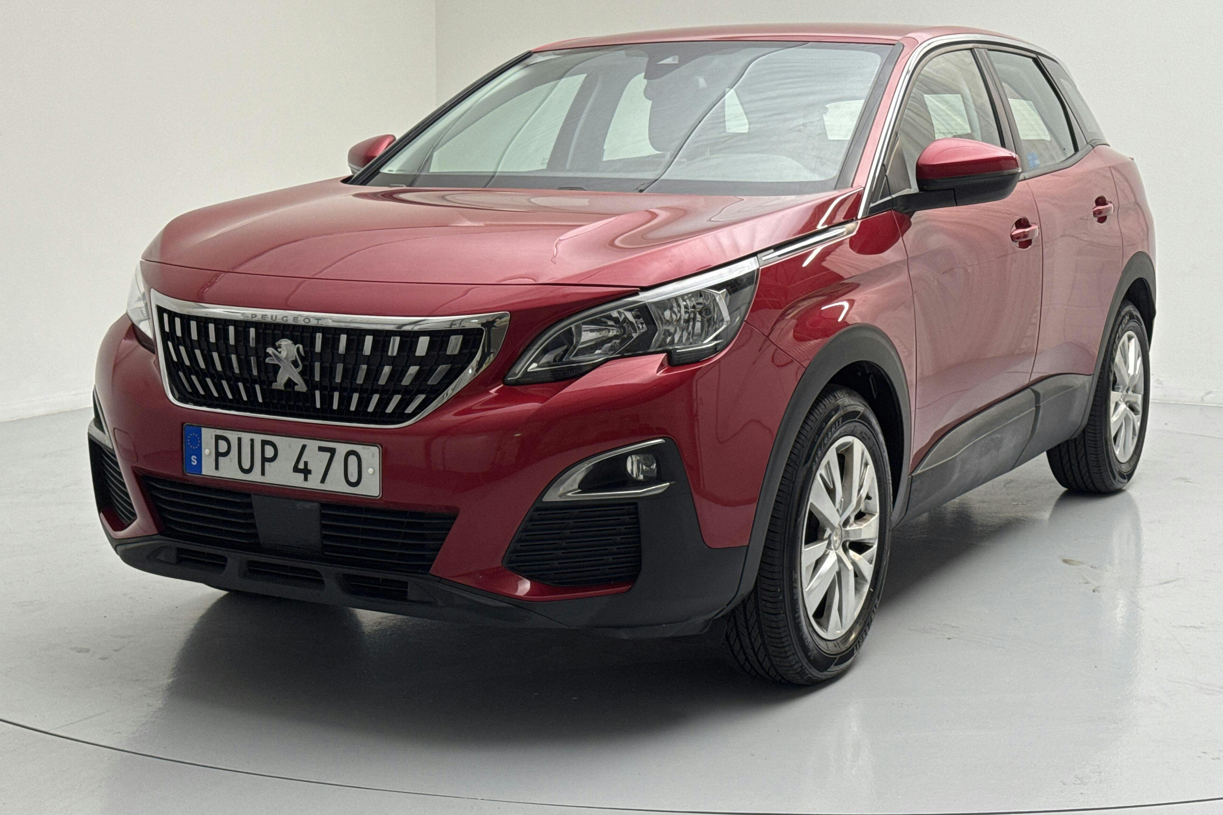 Peugeot 3008 1.2 PureTech (130hk) - 86 870 km - Käsitsi - Dark Red - 2018