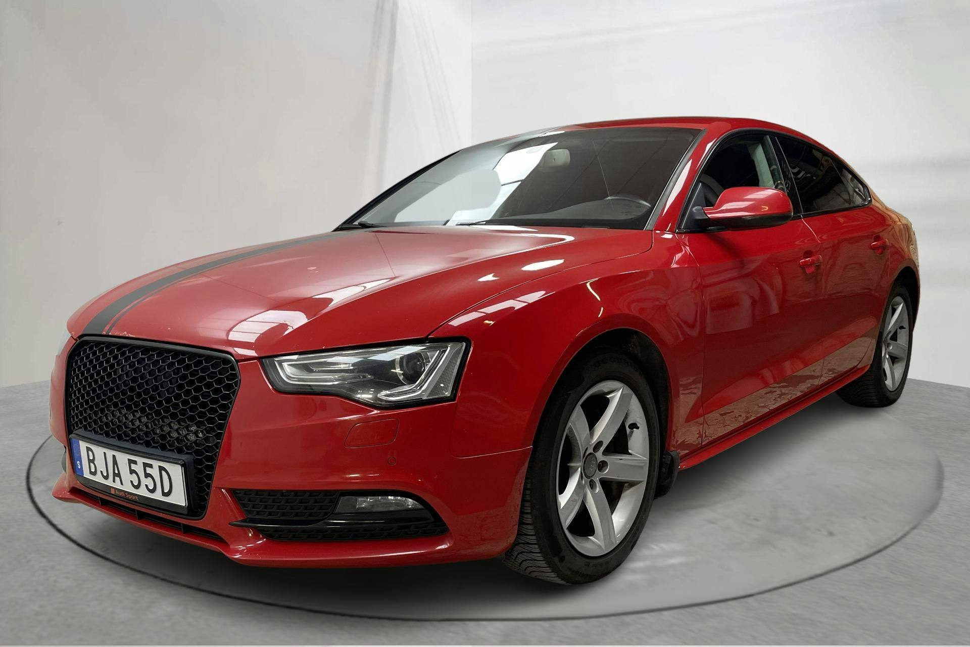 Audi A5 2.0 TFSI Sportback quattro (211hk) - 206 920 km - Automatic - red - 2012
