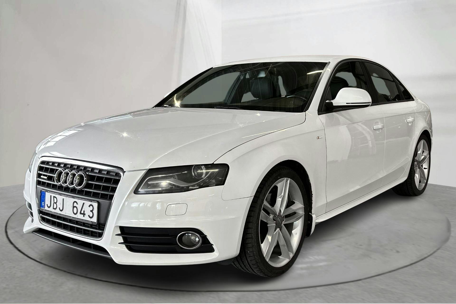 Audi A4 2.0 TFSI quattro (211hk) - 190 970 km - Manual - white - 2009