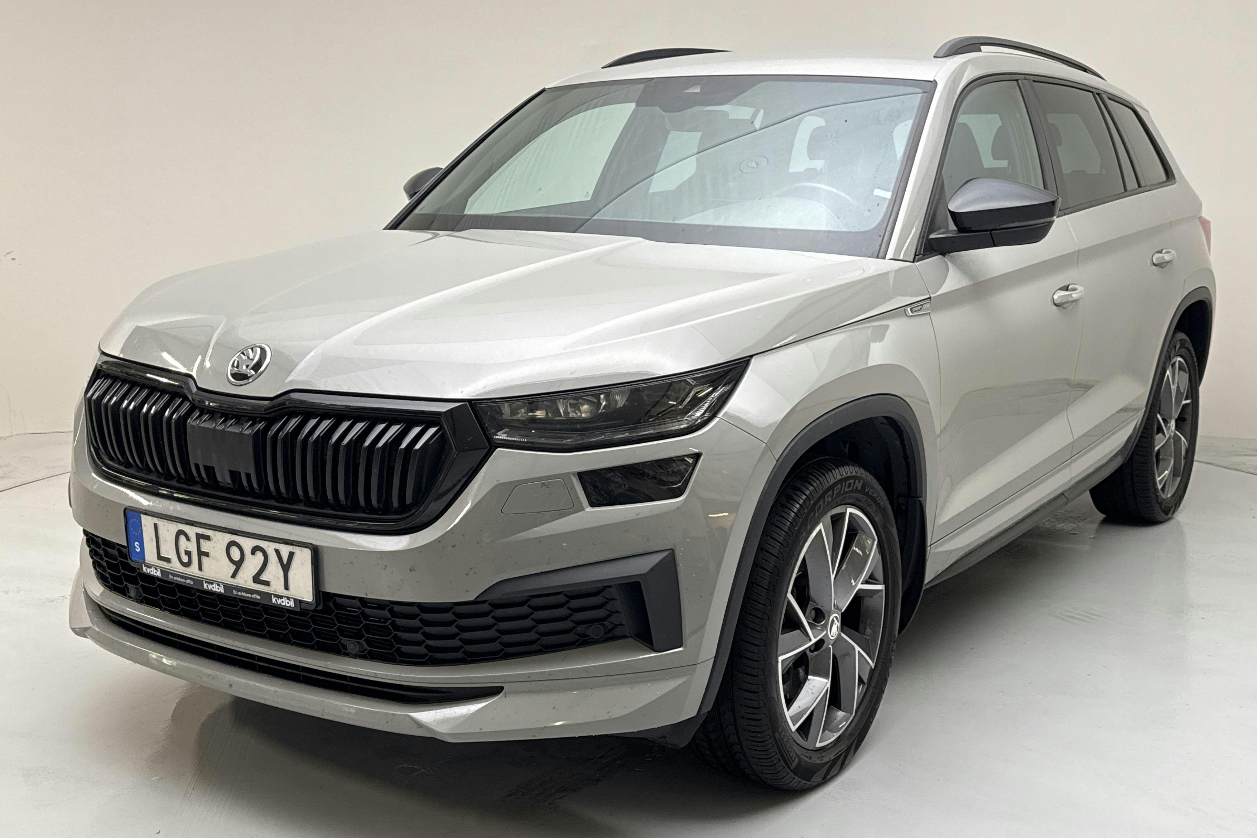 Skoda Kodiaq 2.0 TDI 4X4 (200hk) - 108 640 km - Automatic - gray - 2022
