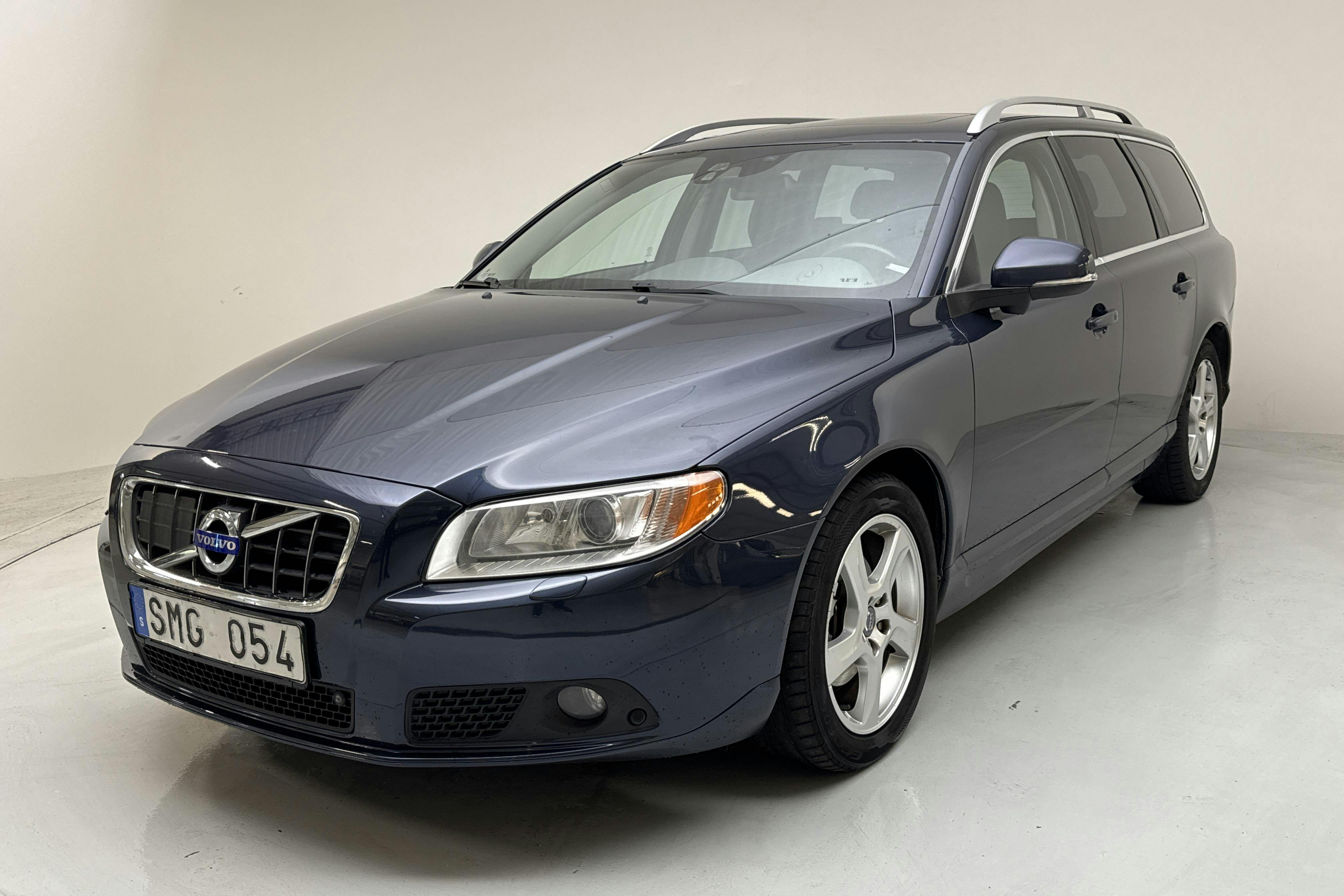 Volvo V70 II 1.6D DRIVe (115hk) - 246 850 km - Manualna - niebieski - 2012