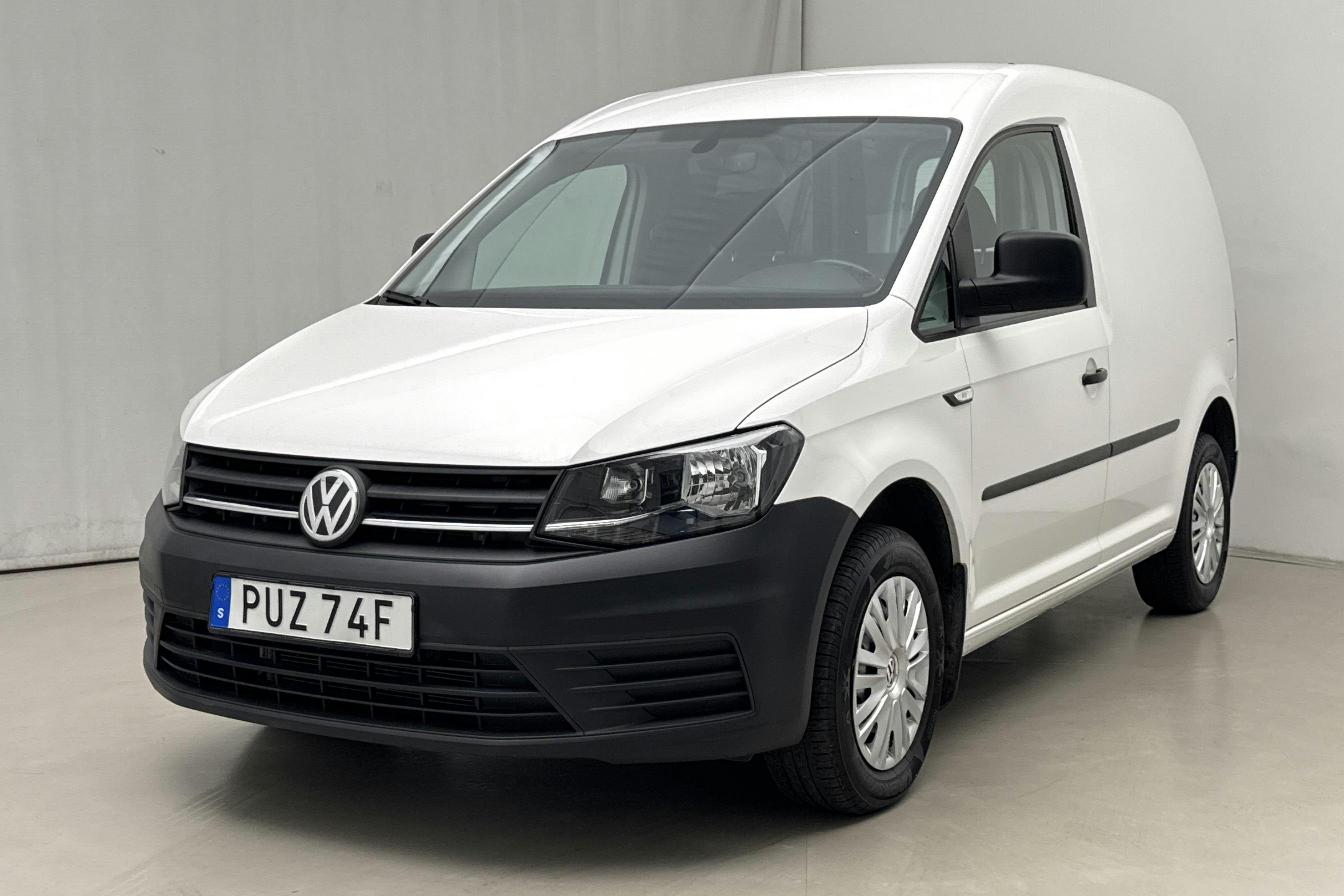 VW Caddy 2.0 TDI Skåp (102hk) - 6 709 mil - Manuell - vit - 2018