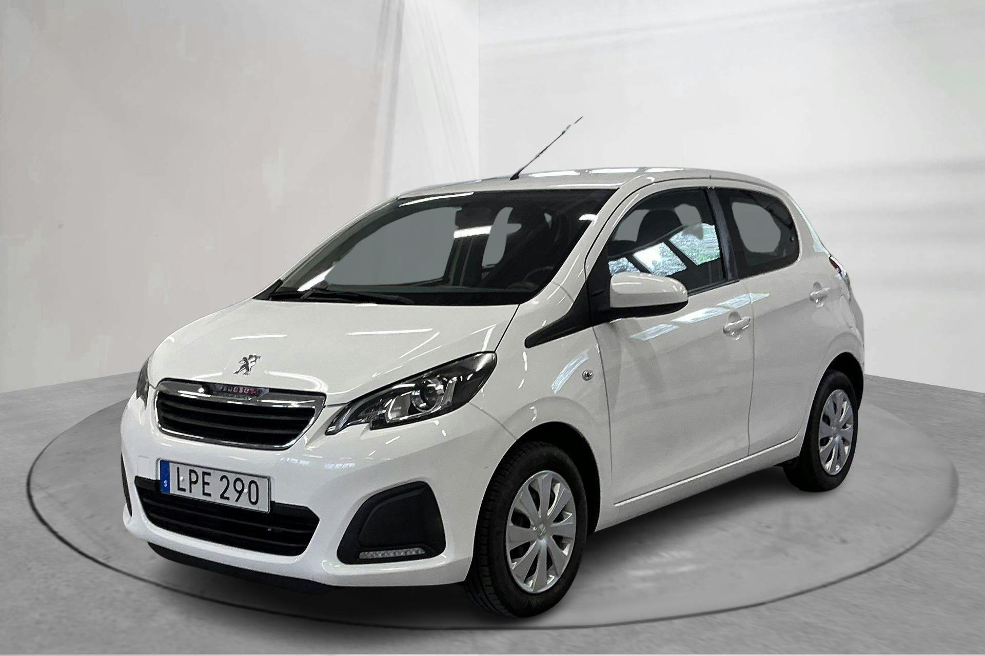 Peugeot 108 PureTech 5dr (68hk) - 95 740 km - Manuaalinen - valkoinen - 2014