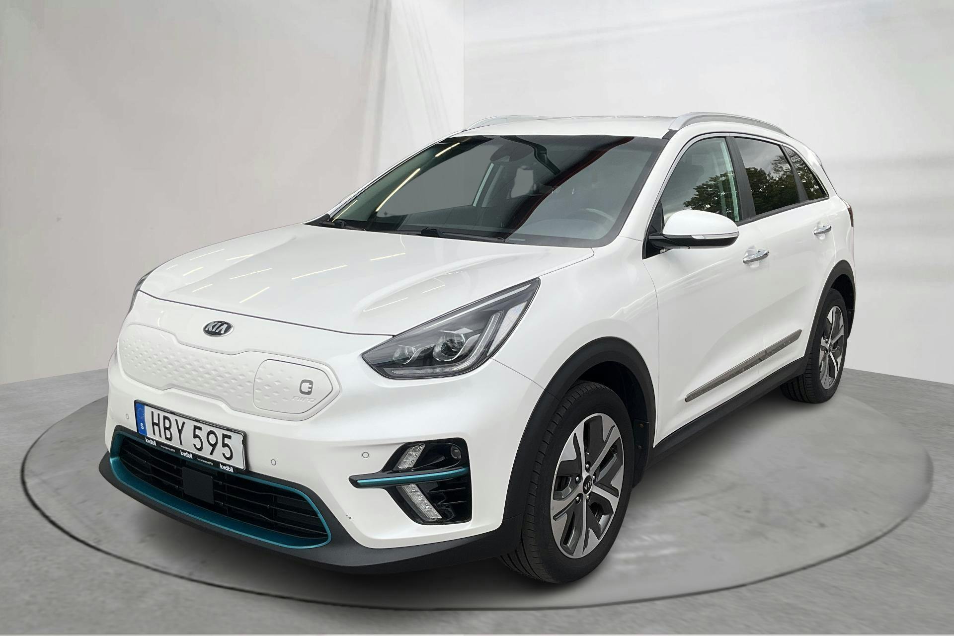KIA e-Niro 64 kWh (204hk) - 16 511 mil - Automat - vit - 2020