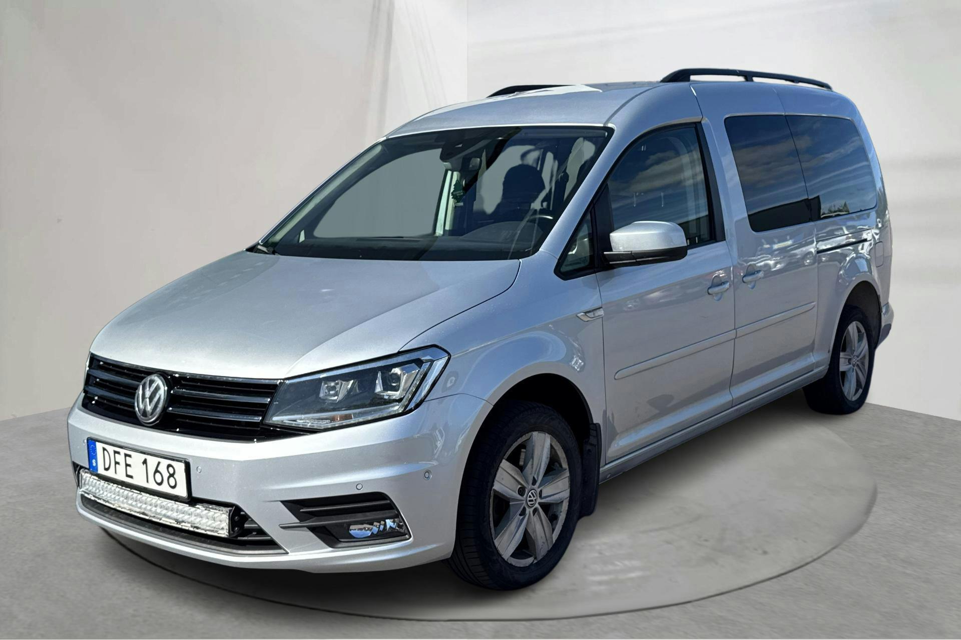 VW Caddy 2.0 TDI Maxi Skåp 4MOTION (150hk) - 203 700 km - Automaattinen - hopea - 2019