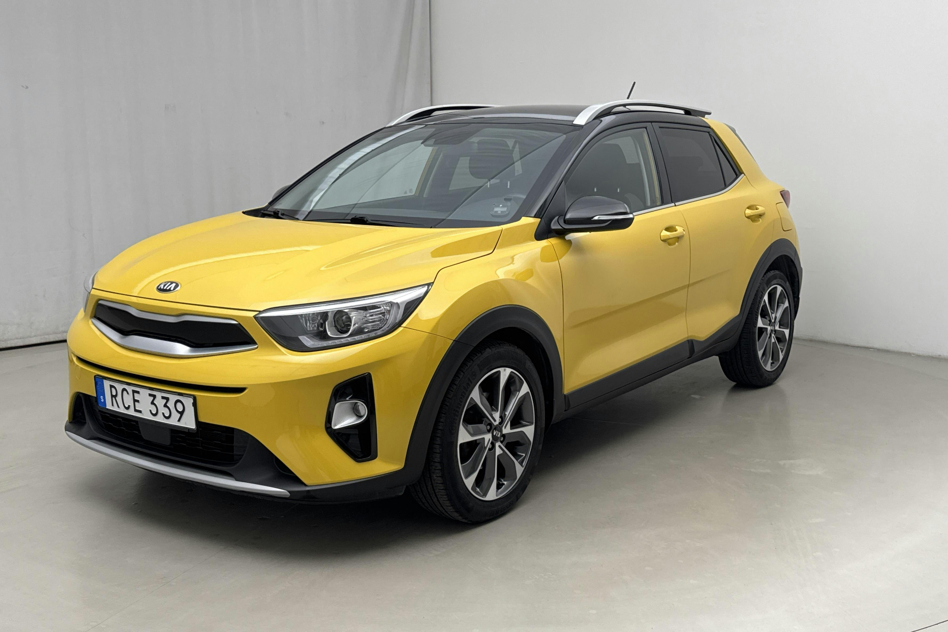 KIA Stonic 1.0 T-GDi (120hk) - 34 200 km - Automaatne - kollane - 2019
