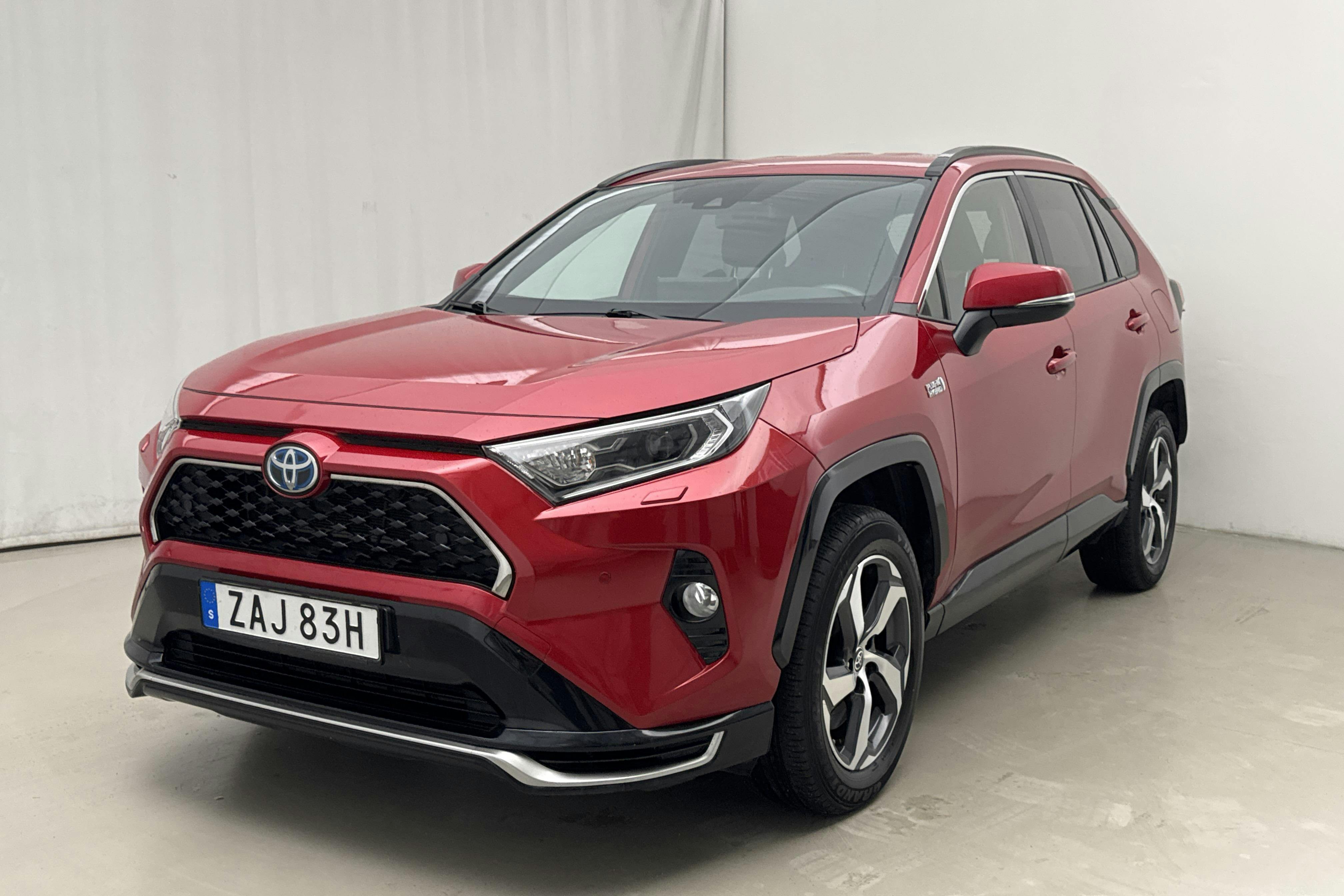 Toyota RAV4 2.5 Plug-in Hybrid AWDi (306hk) - 112 250 km - Automatyczna - czerwony - 2021
