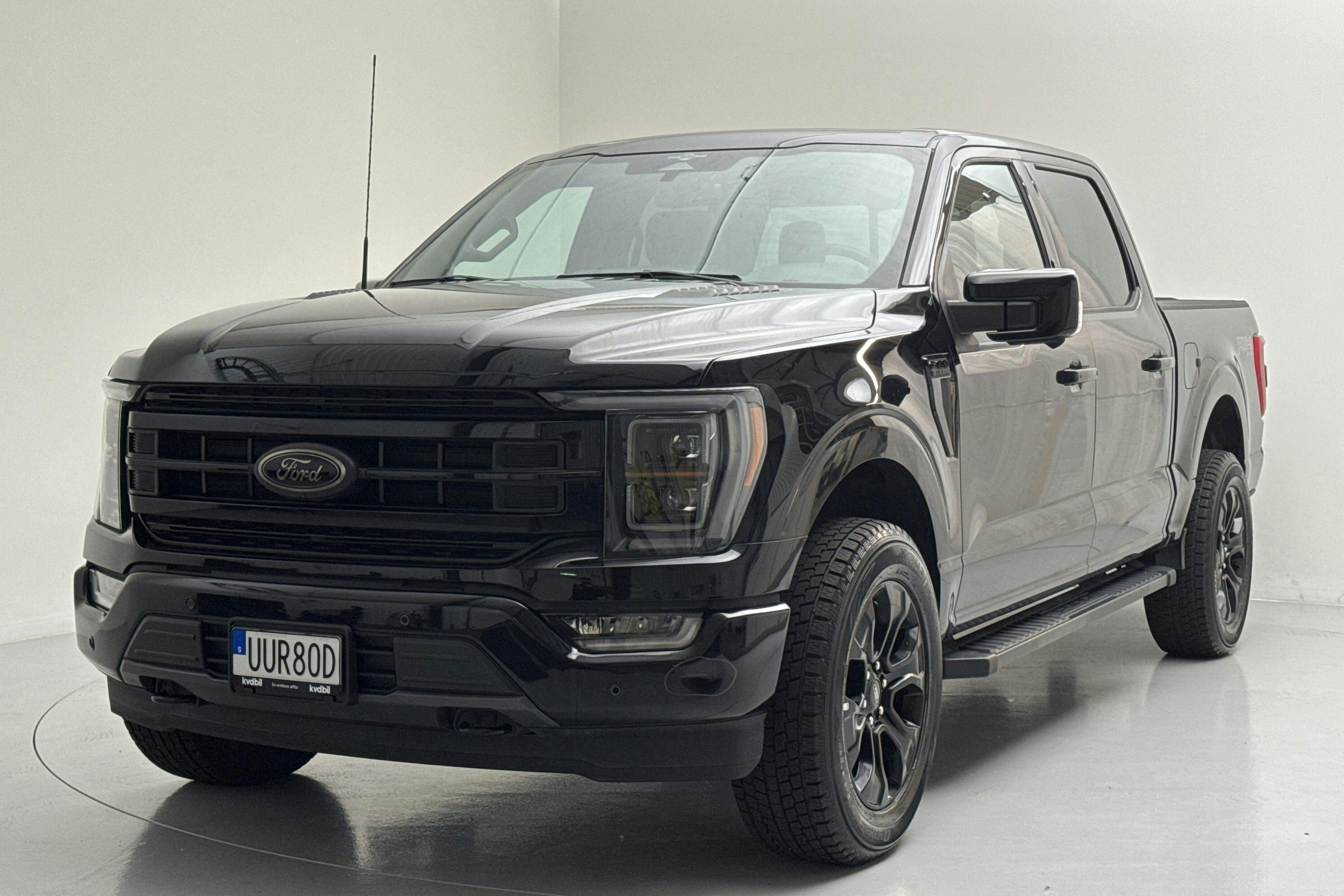 Ford F-150 5.0 (405hk) - 2 320 km - Automatyczna - czarny - 2023