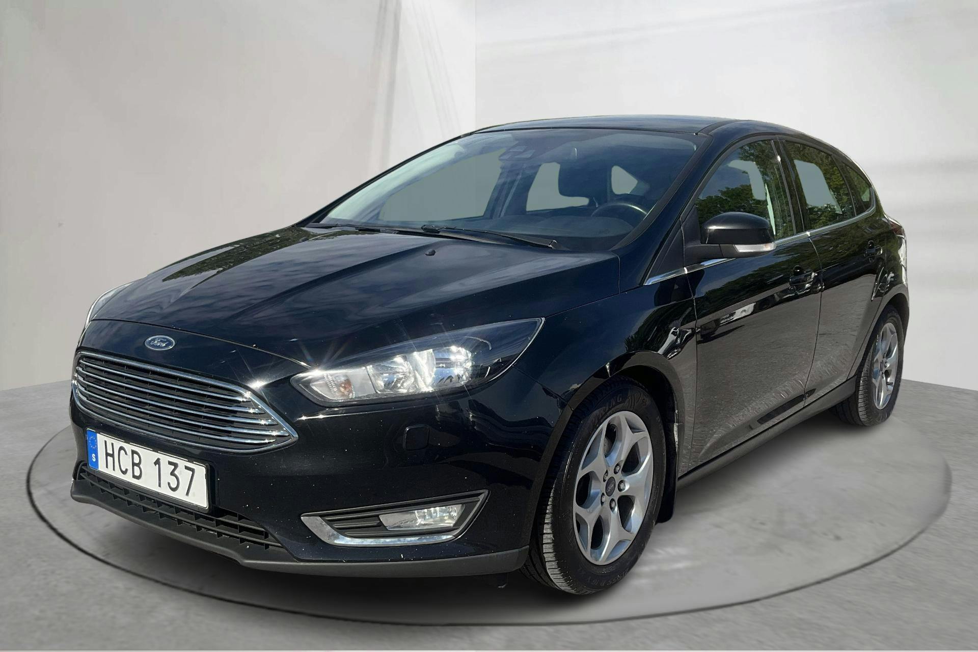 Ford Focus 1.0 EcoBoost 5dr (125hk) - 182 490 km - Manual - black - 2016