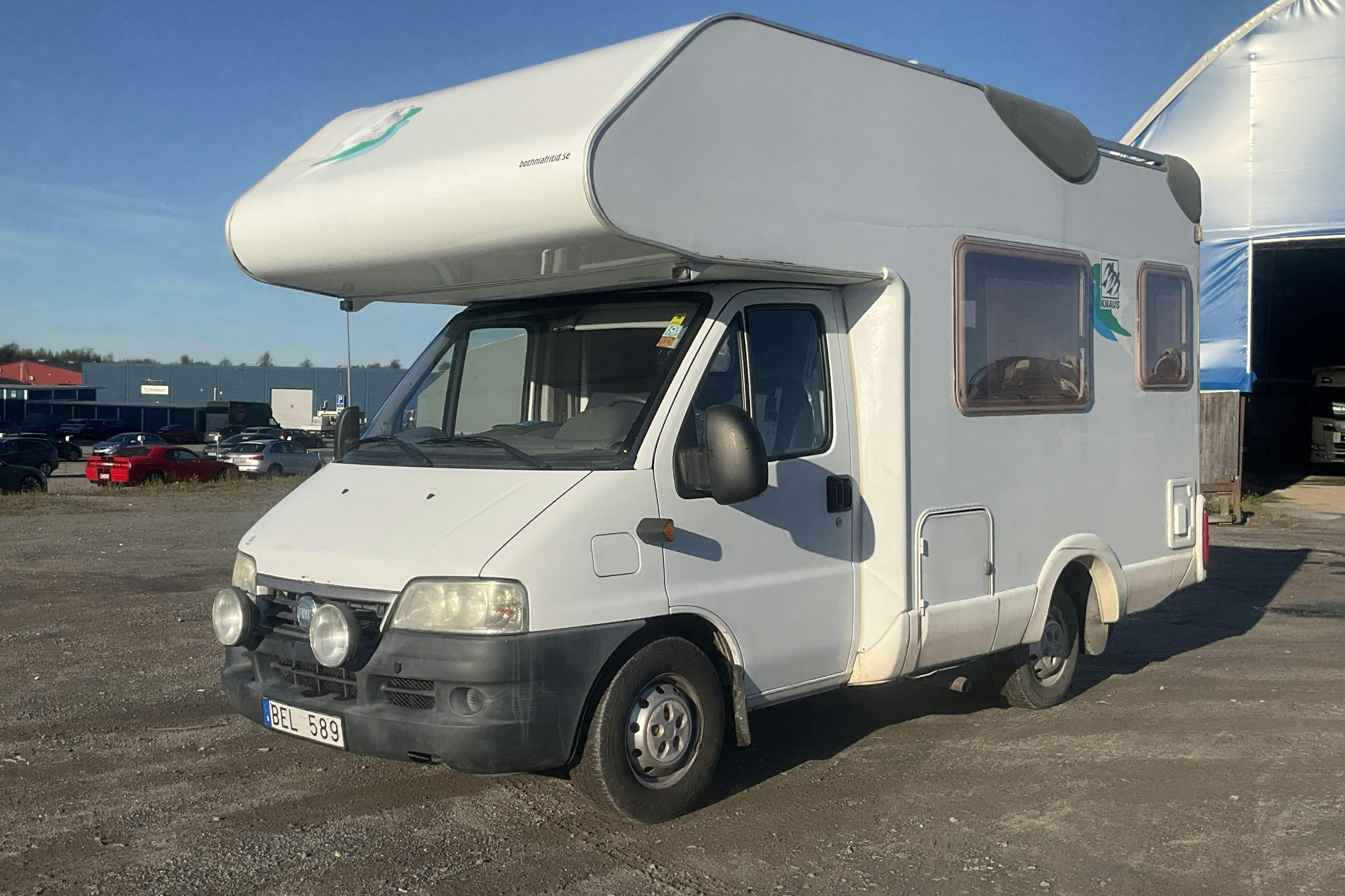 FIAT KNAUS 505 SPORT TRAVELLER Husbil - 14 219 mil - Manuell - vit - 2003