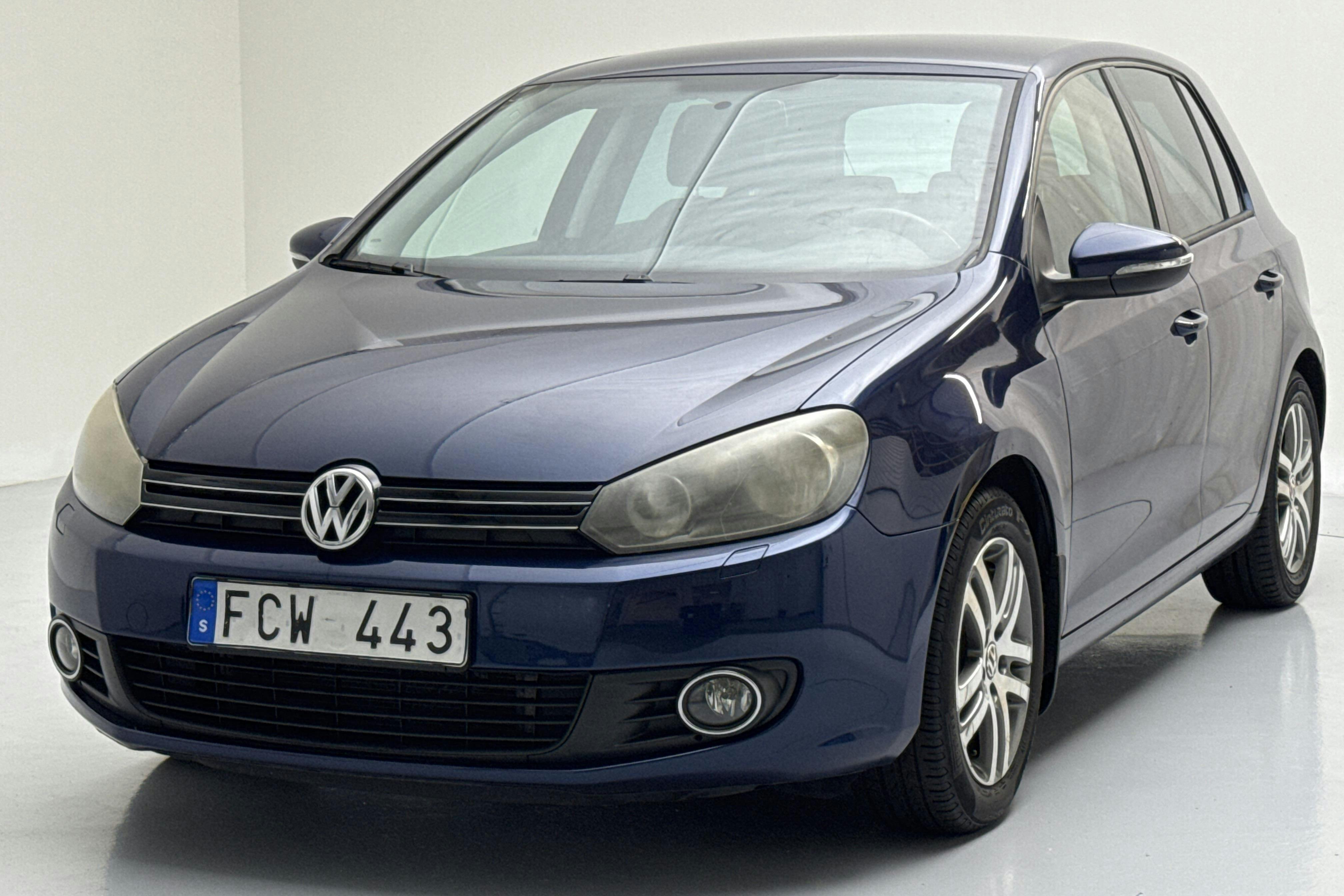 VW Golf VI 1.6 TDI BlueMotion Technology 5dr (105hk) - 94 410 km - Käsitsi - Dark Blue - 2012