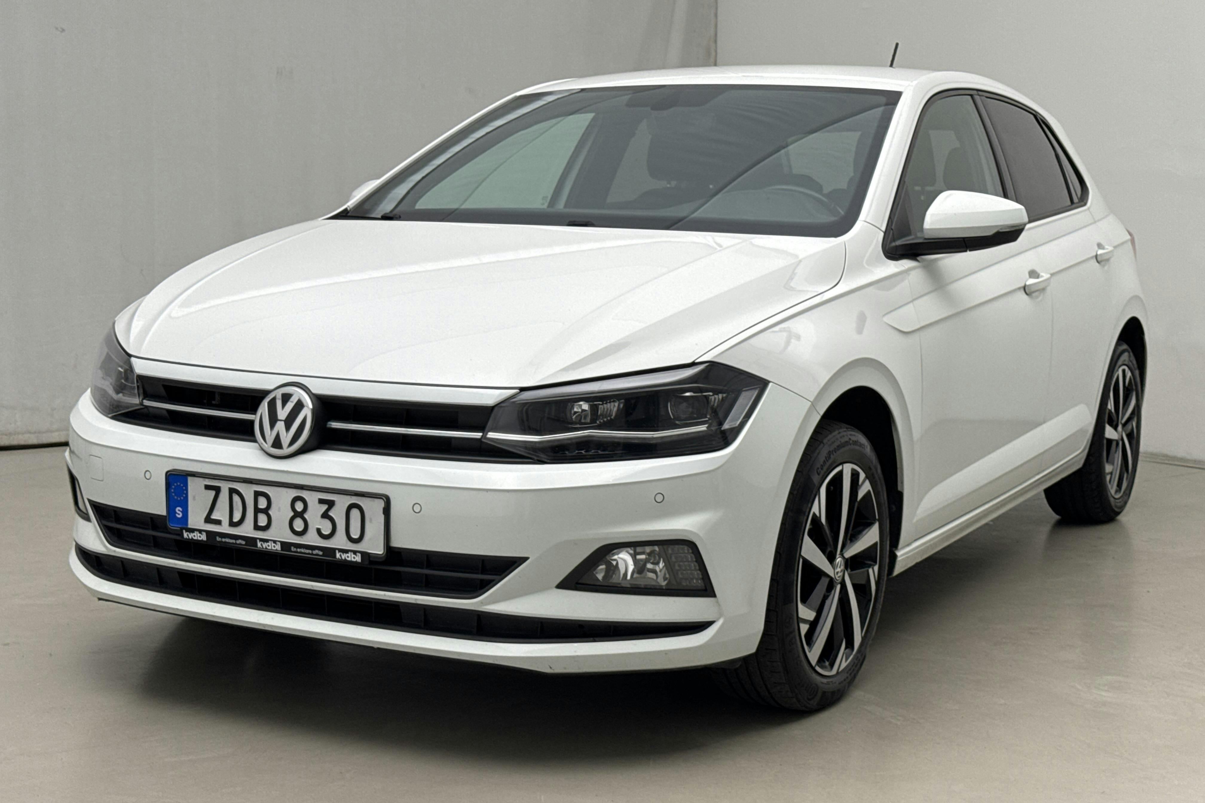 VW Polo 1.0 TSI 5dr (95hk) - 8 725 mil - Automat - vit - 2018