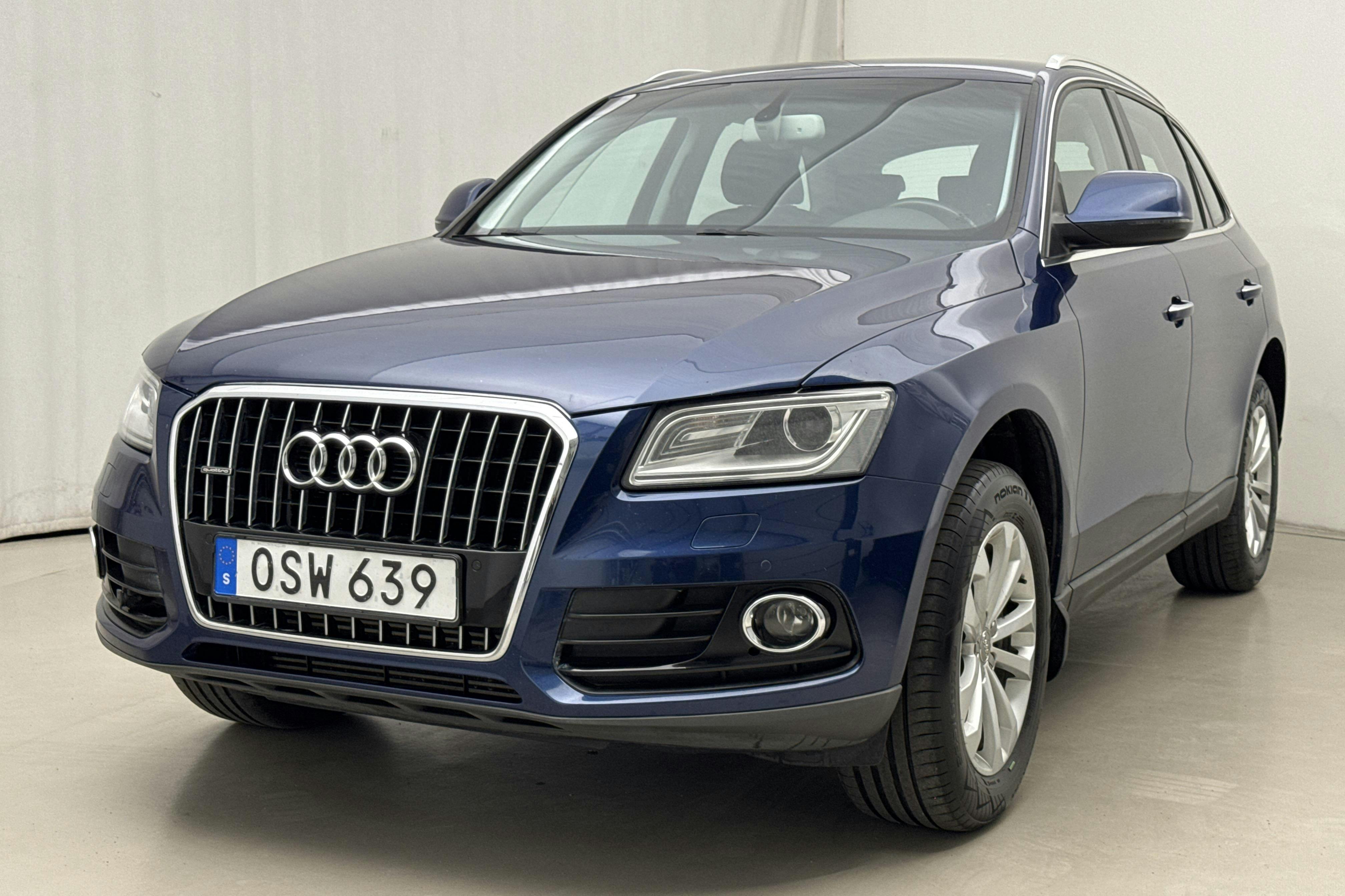Audi Q5 2.0 TDI quattro (177hk) - 21 167 mil - Automat - blå - 2015