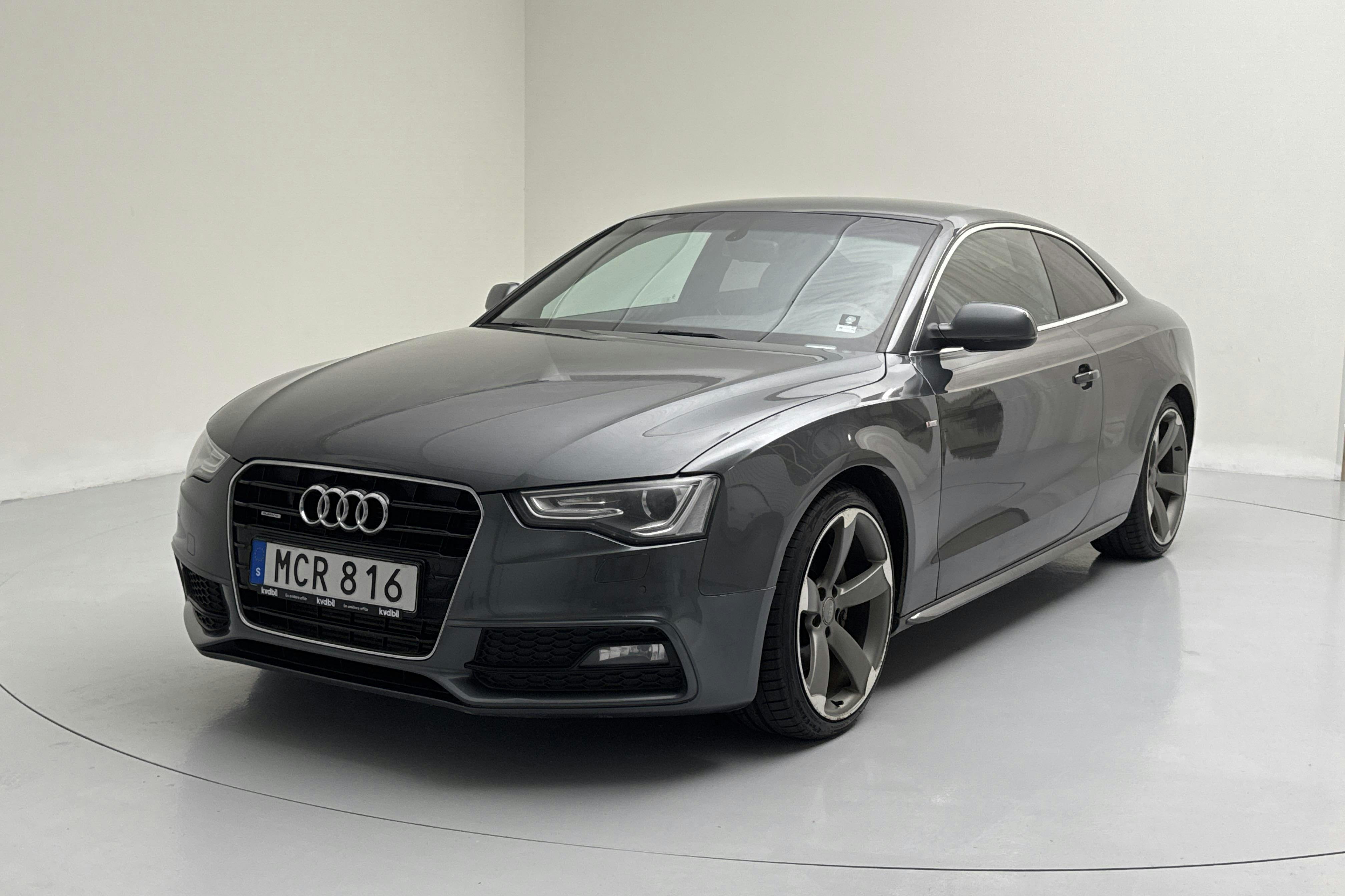 Audi A5 2.0 TFSI Coupé quattro (211hk) - 214 810 km - Automatic - gray - 2012