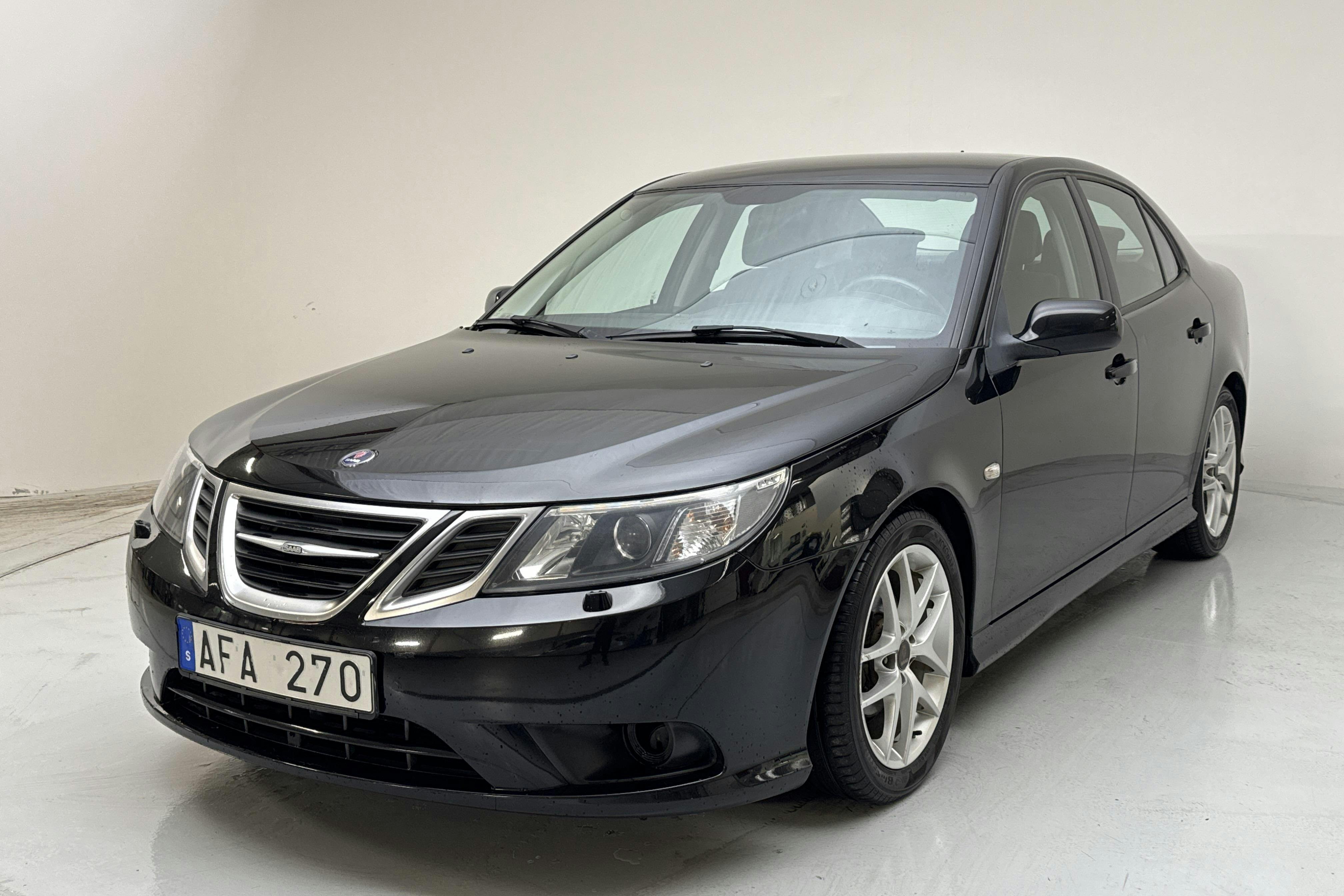 Saab 9-3 1.9 TTiD SportSedan (130hk) - 207 380 km - Käsitsi - must - 2011