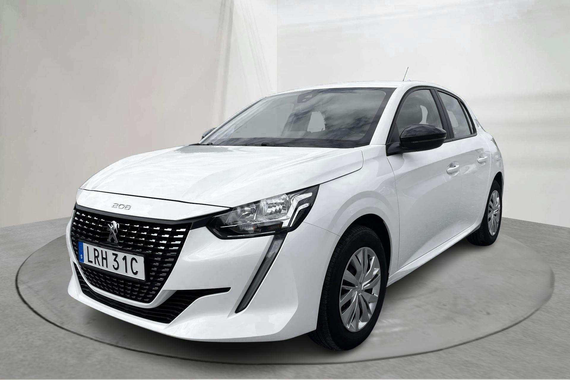Peugeot 208 1.2 PureTech 5dr (75hk) - 23 500 km - Manual - white - 2022