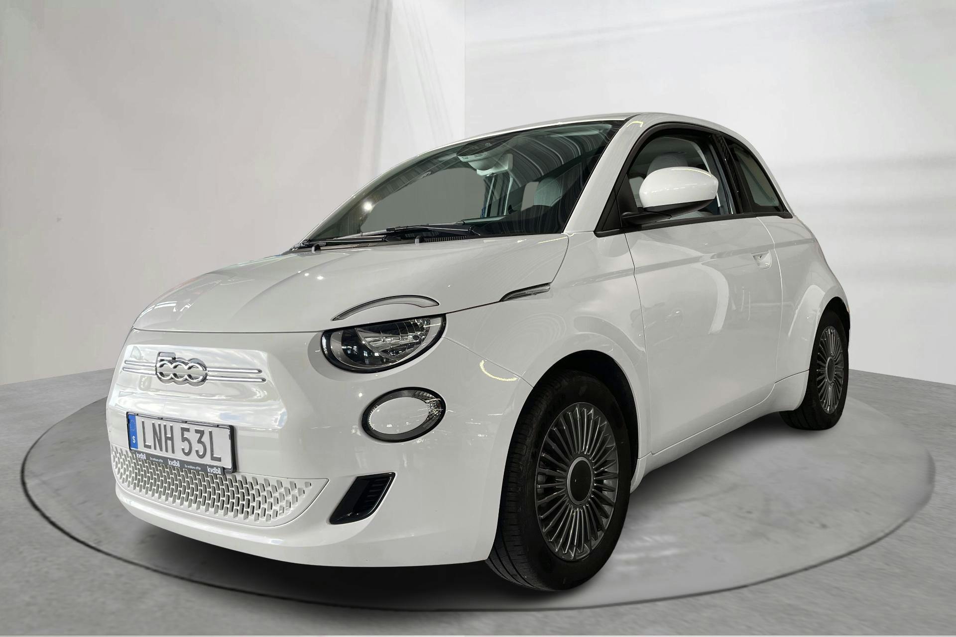 Fiat 500e (118hk) - 45 070 km - Automatyczna - biały - 2022