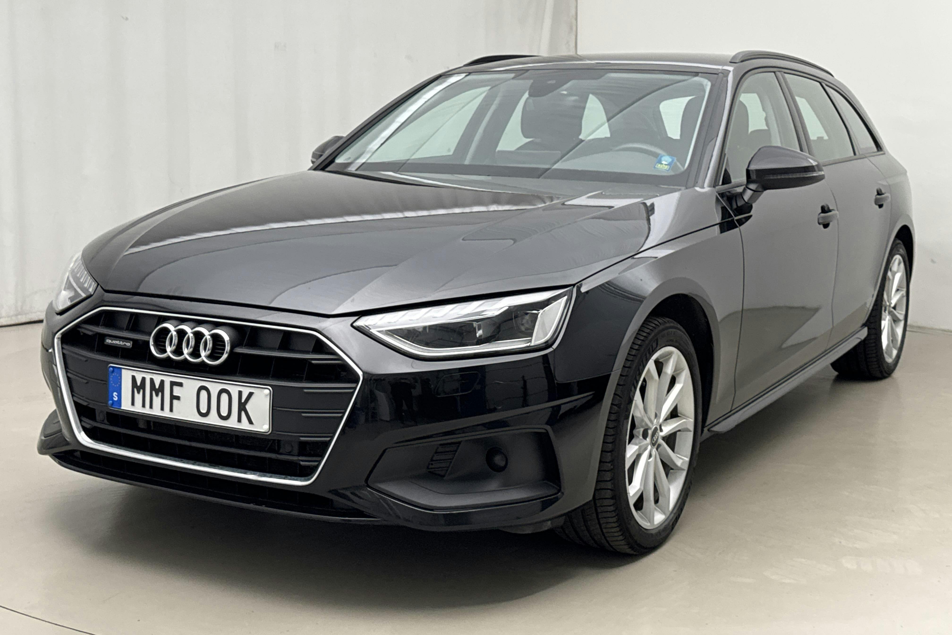 Audi A4 Avant 40 TDI quattro (204hk) - 86 210 km - Automaattinen - musta - 2022