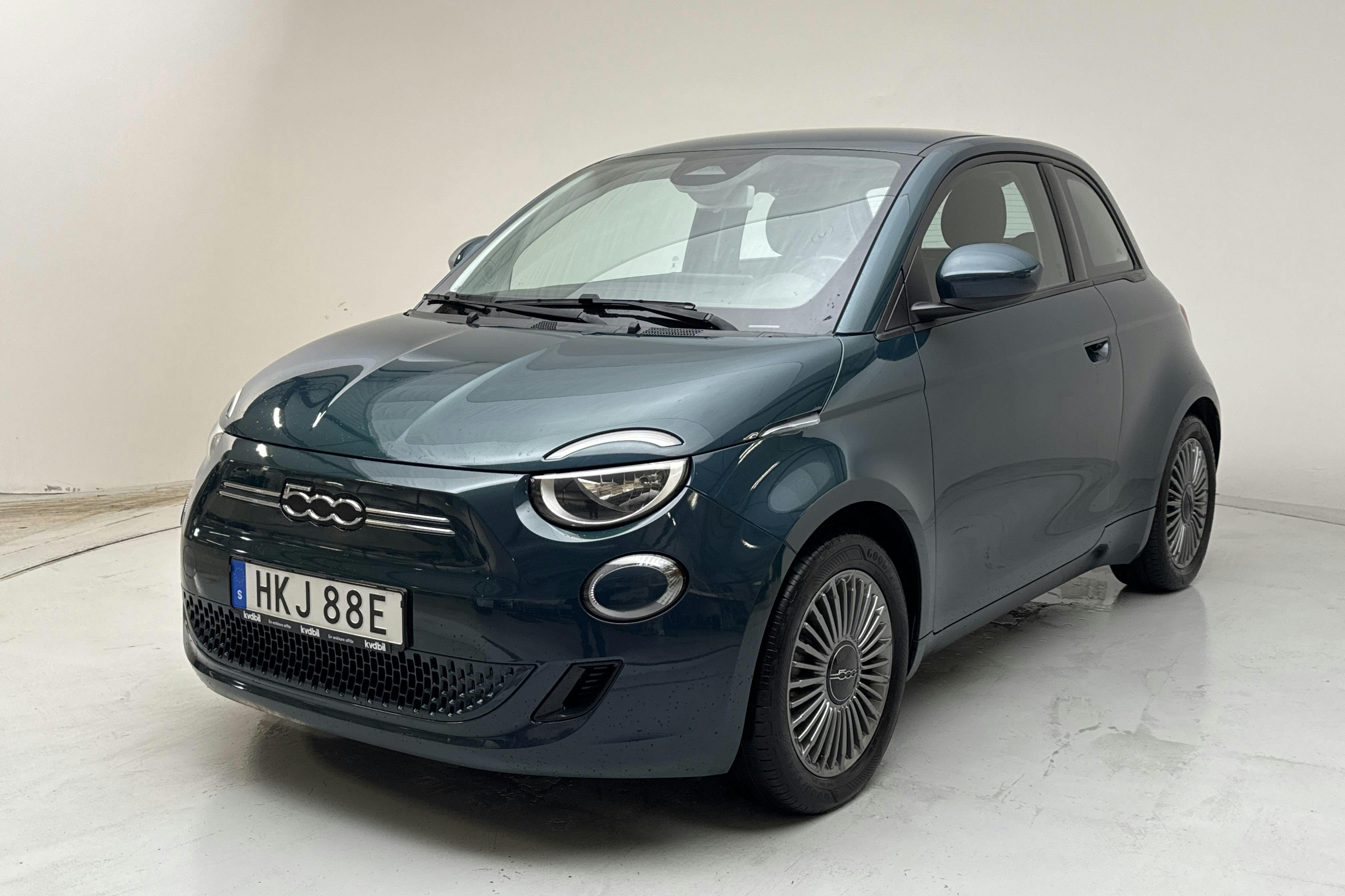 Fiat 500e (118hk) - 57 590 km - Automaattinen - vihreä - 2022