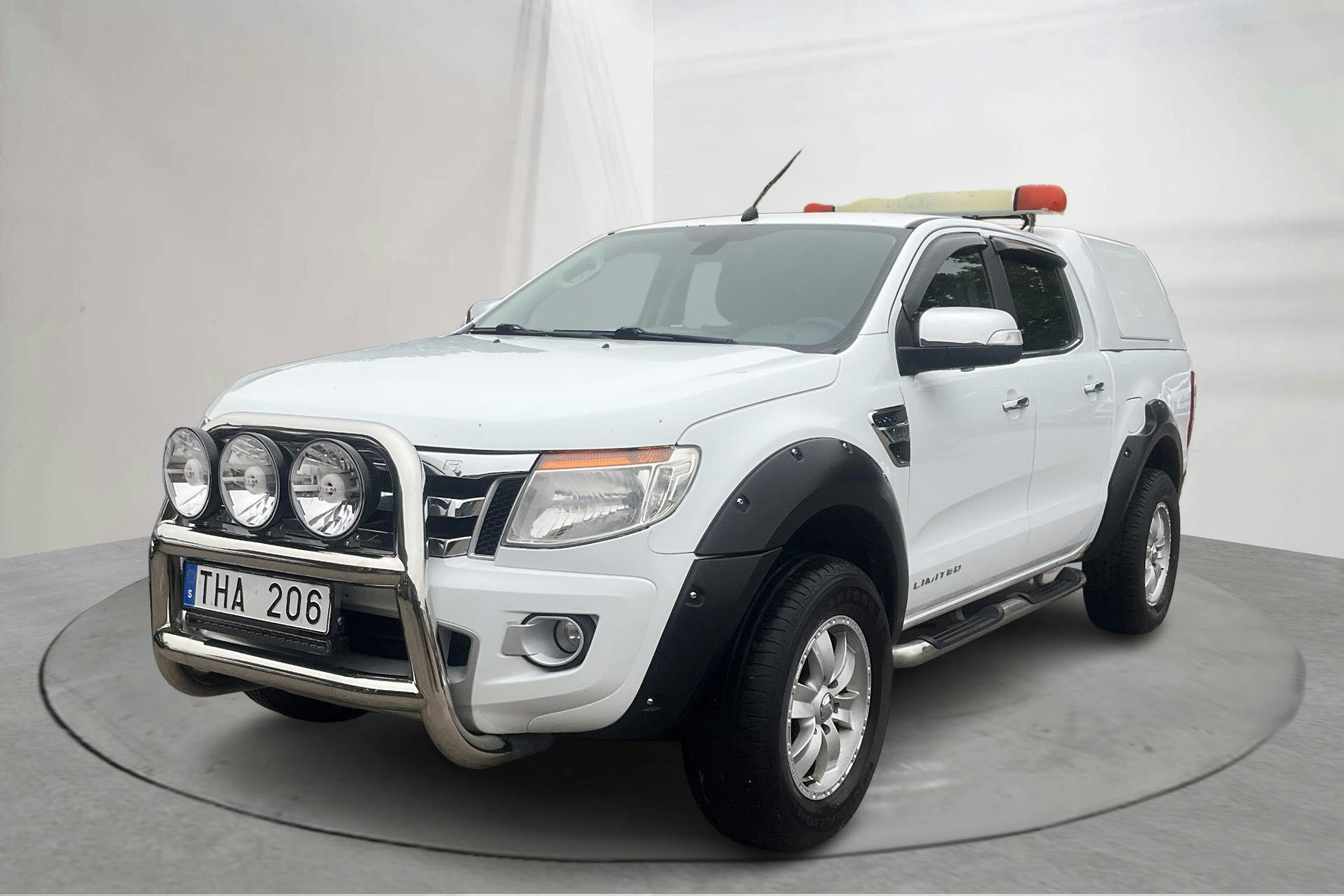 Ford Ranger 2.2 TDCi 4WD (150hk) - 20 651 mil - Automat - vit - 2013