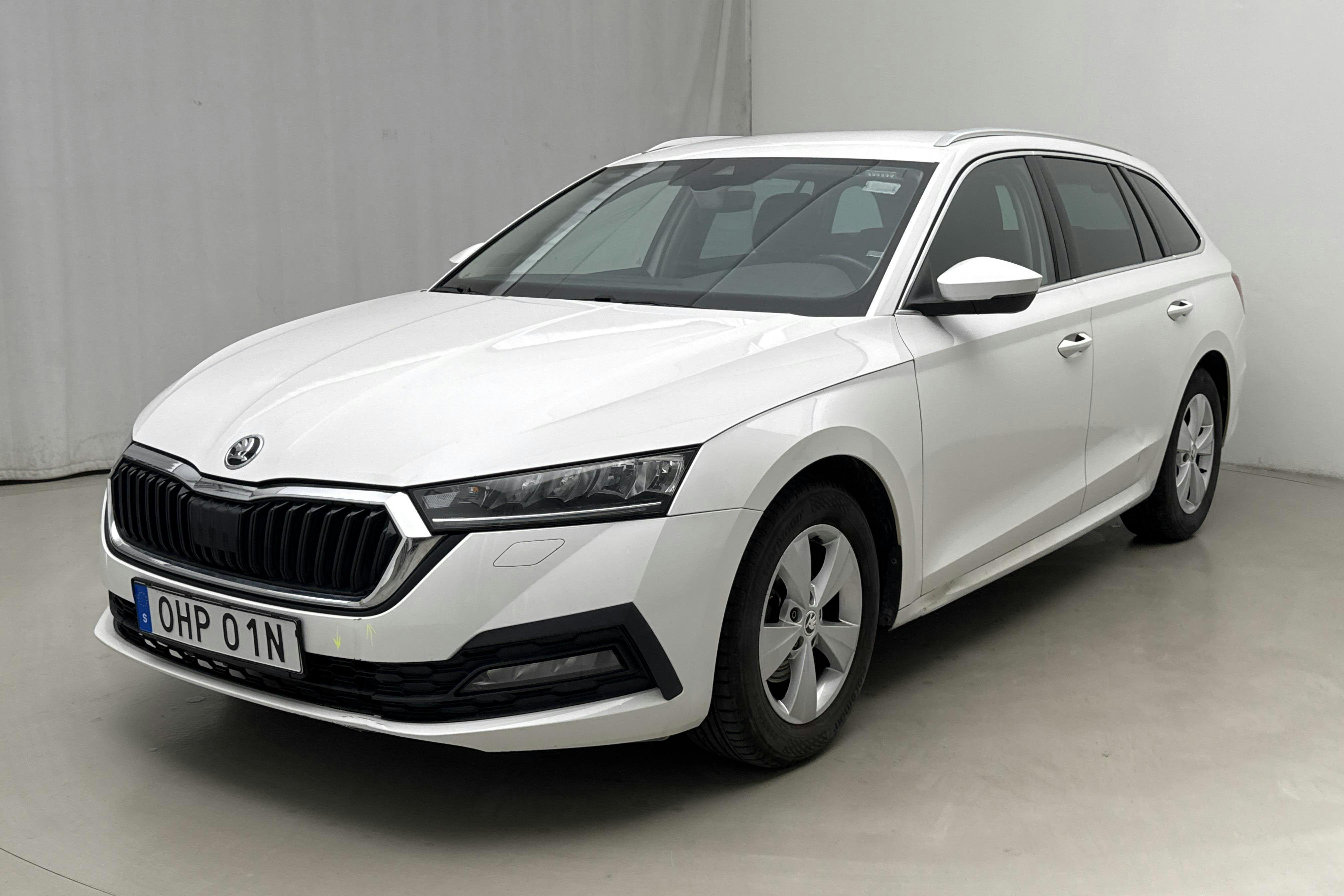 Skoda Octavia G-TEC 1.5 TSI Combi (130hk) - 93 940 km - Automatyczna - biały - 2021