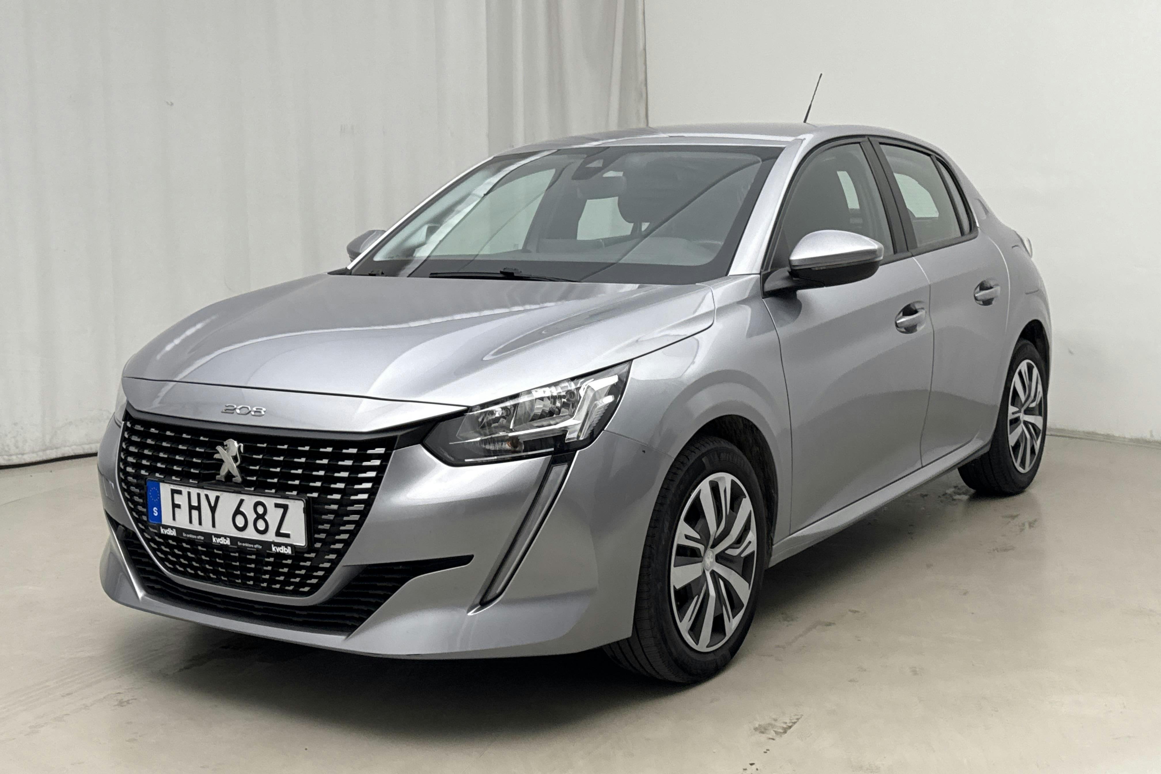 Peugeot 208 1.2 PureTech 5dr (100hk) - 4 210 mil - Manuell - grå - 2020