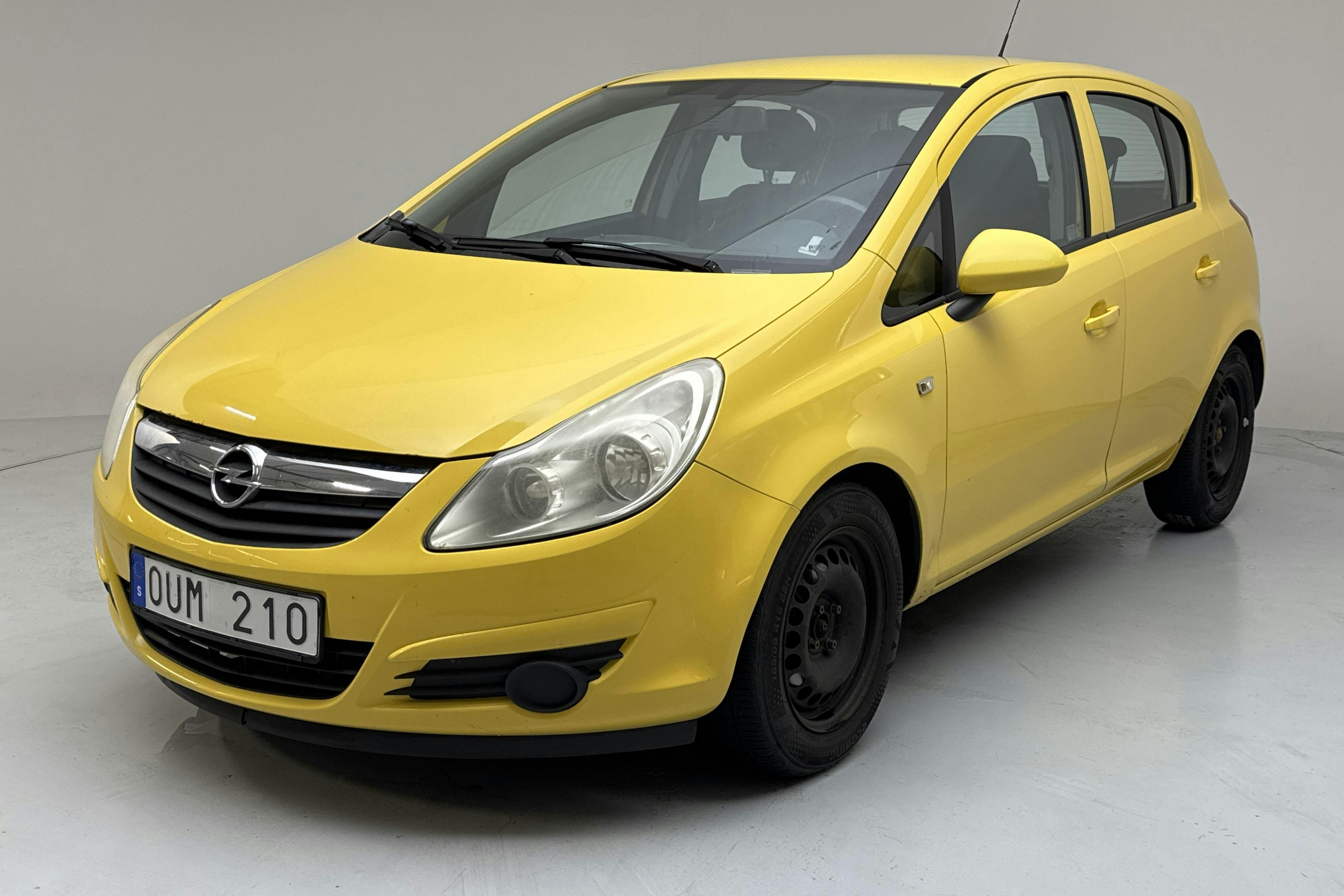 Opel Corsa 1.4 5dr (90hk) - 16 417 mil - Manuell - gul - 2009