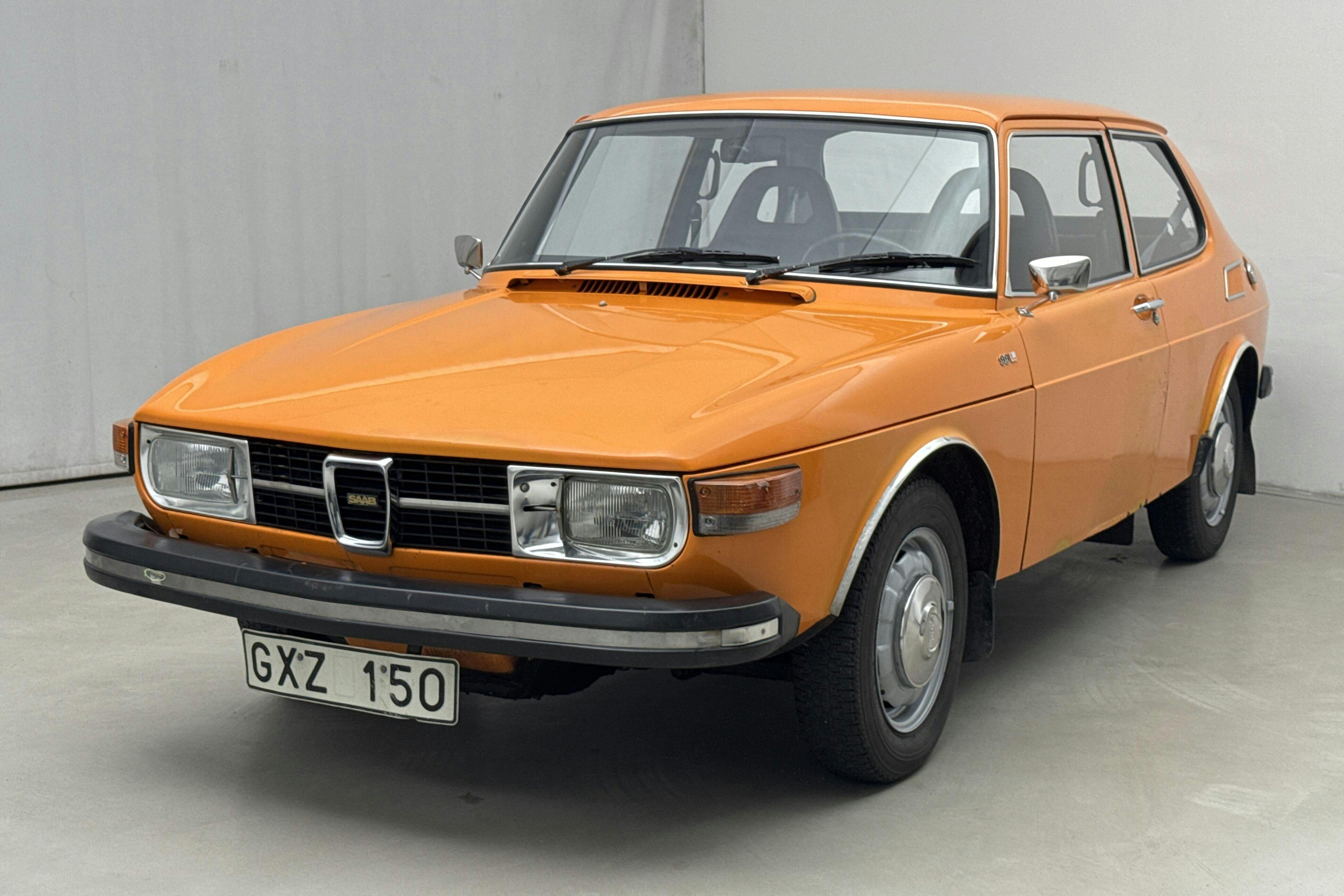 Saab 99 Sedan 2.0 (95hk) - 94 030 km - Manuaalinen - keltainen - 1974